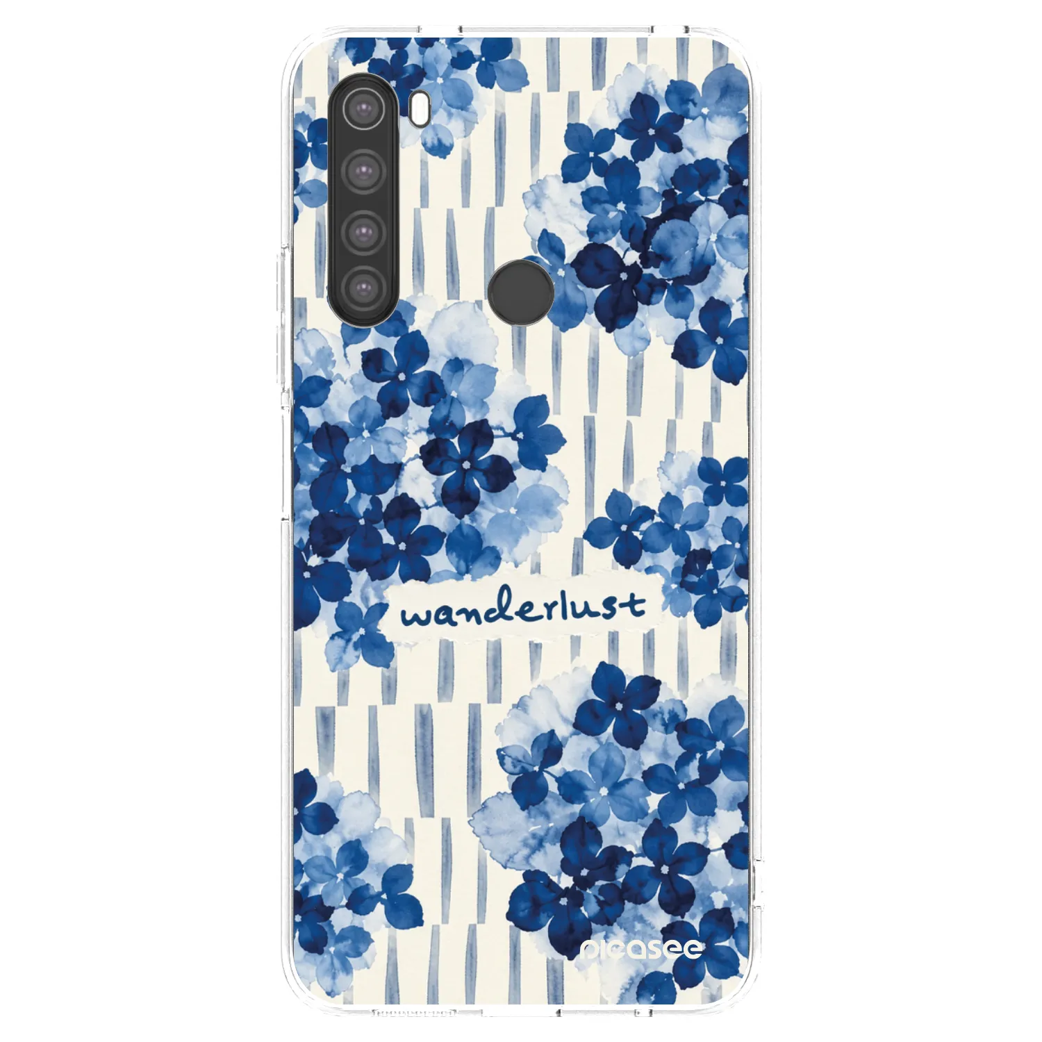 Picasee silikonový průhledný obal pro Xiaomi Redmi Note 8 - Azorea