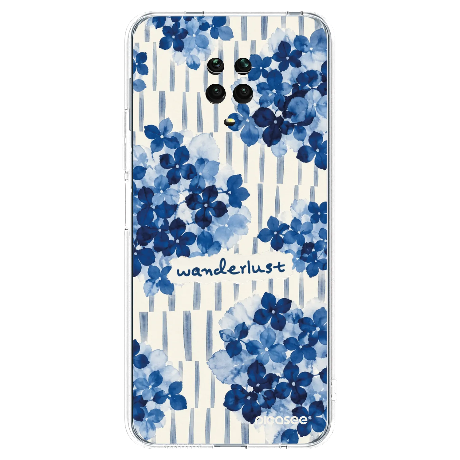 Picasee silikonový průhledný obal pro Xiaomi Redmi Note 9 Pro - Azorea