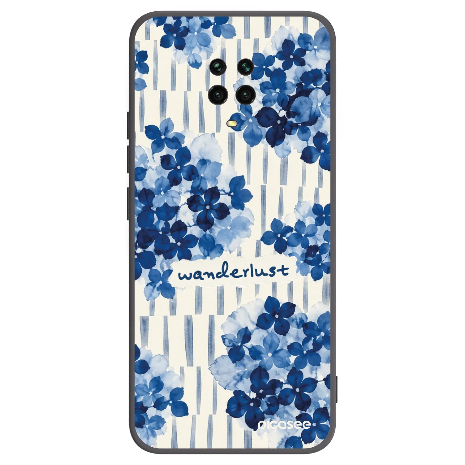 Picasee silikonový černý obal pro Xiaomi Redmi Note 9S - Azorea