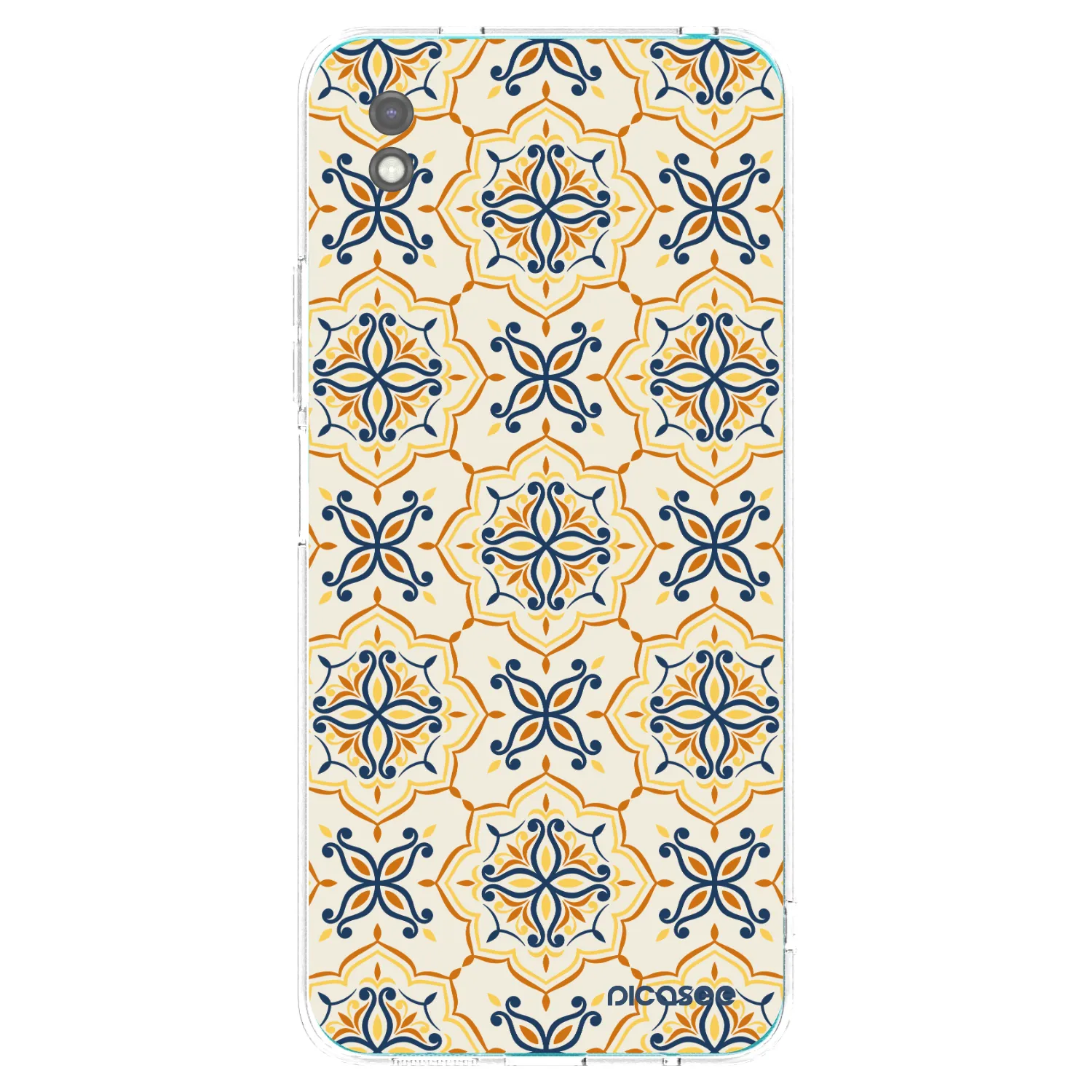 Picasee silikonový černý obal pro Xiaomi Redmi 9A - Majolica