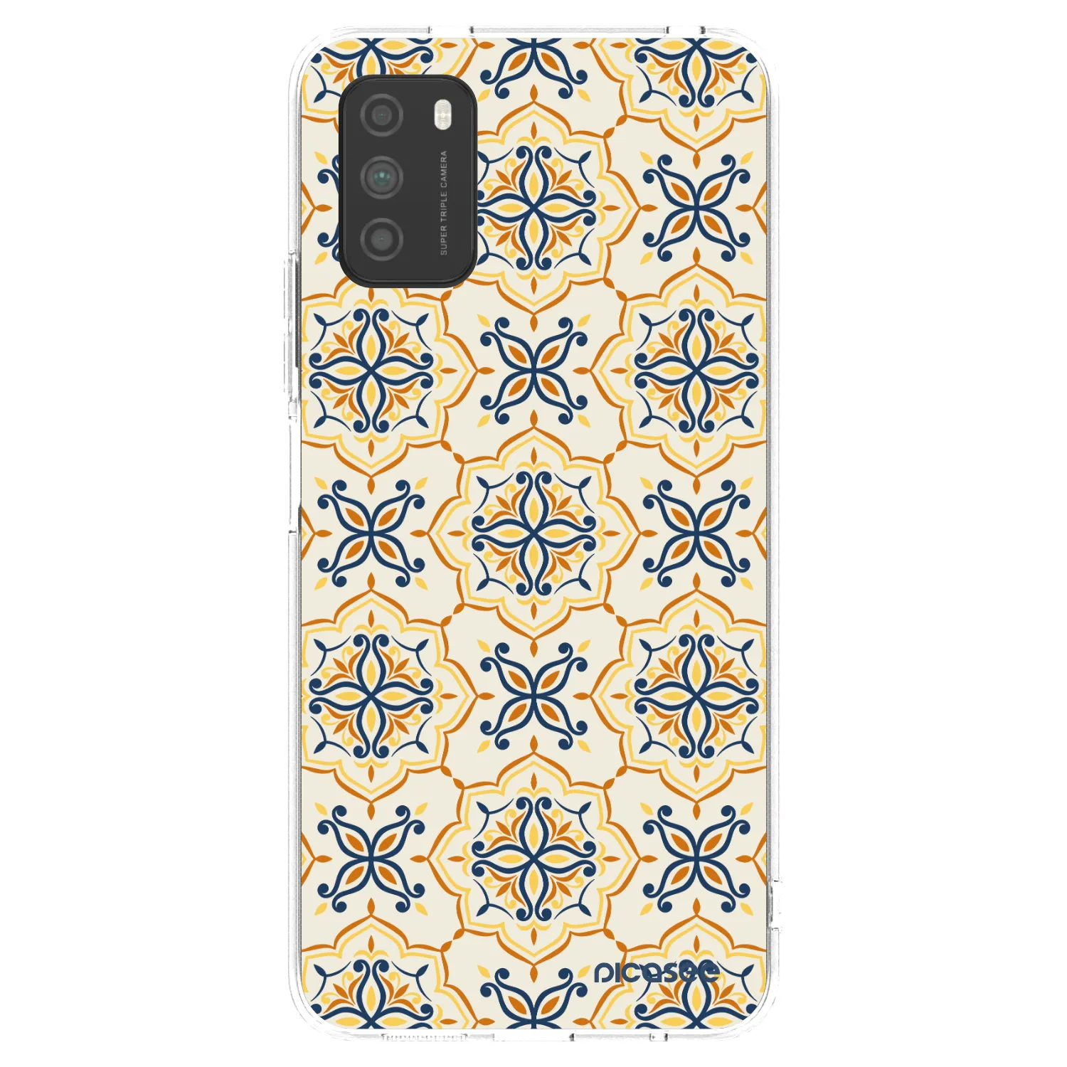 Picasee silikonový průhledný obal pro Xiaomi Poco M3 - Majolica