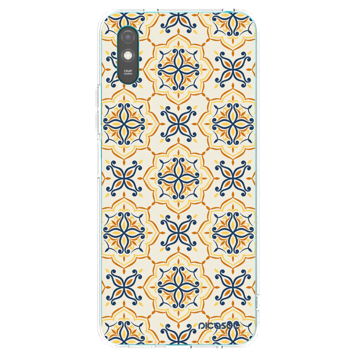 Picasee silikonový průhledný obal pro Xiaomi Redmi 9AT - Majolica