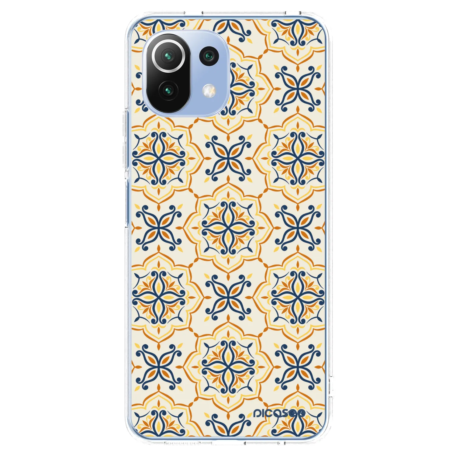 Picasee silikonový průhledný obal pro Xiaomi Mi 11 Lite - Majolica
