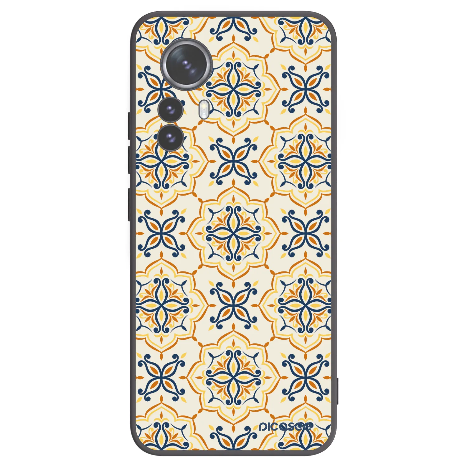 Picasee silikonový černý obal pro Xiaomi 12 Pro - Majolica