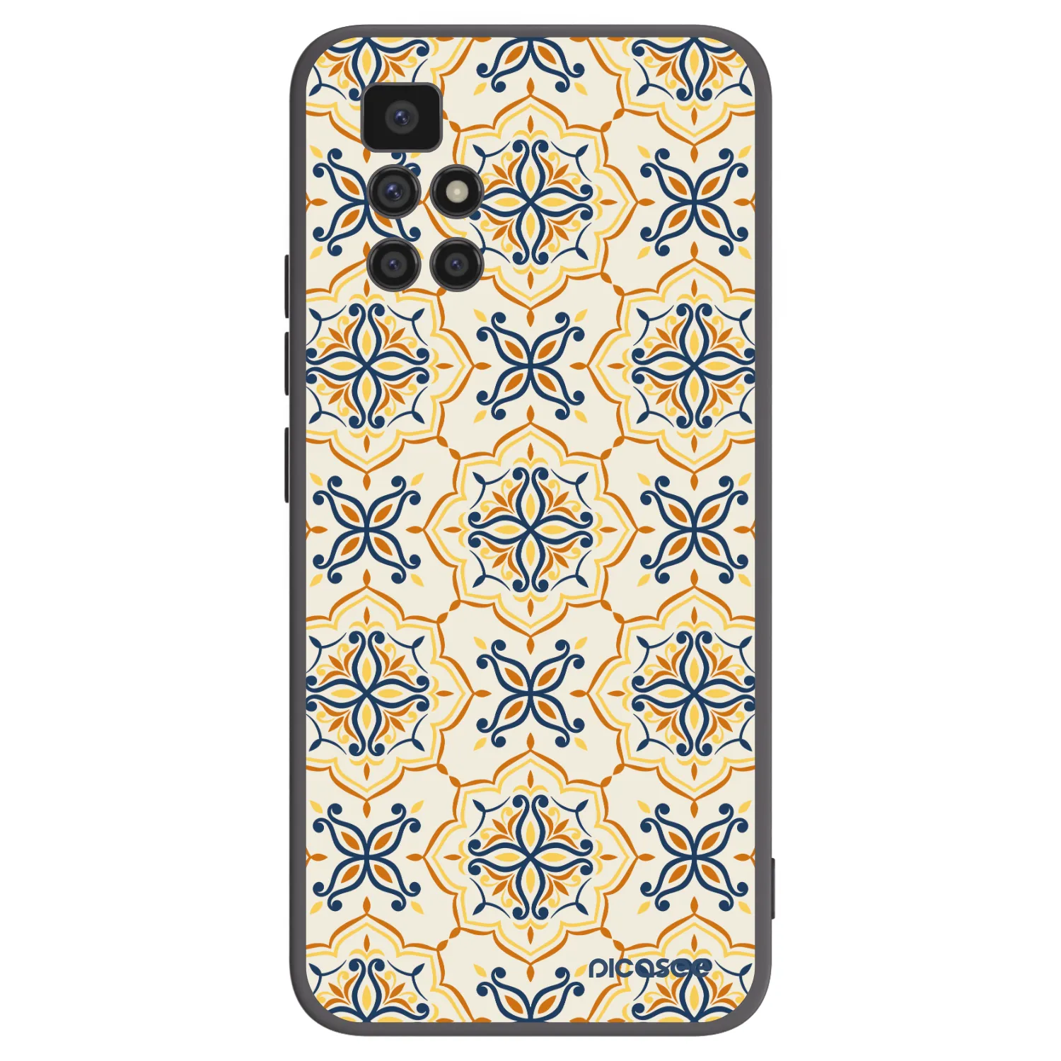 Picasee silikonový černý obal pro Xiaomi Redmi 10 (2022) - Majolica
