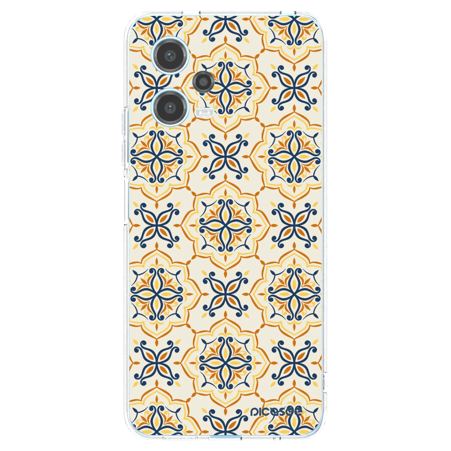 Picasee silikonový průhledný obal pro Xiaomi Redmi Note 12 5G - Majolica