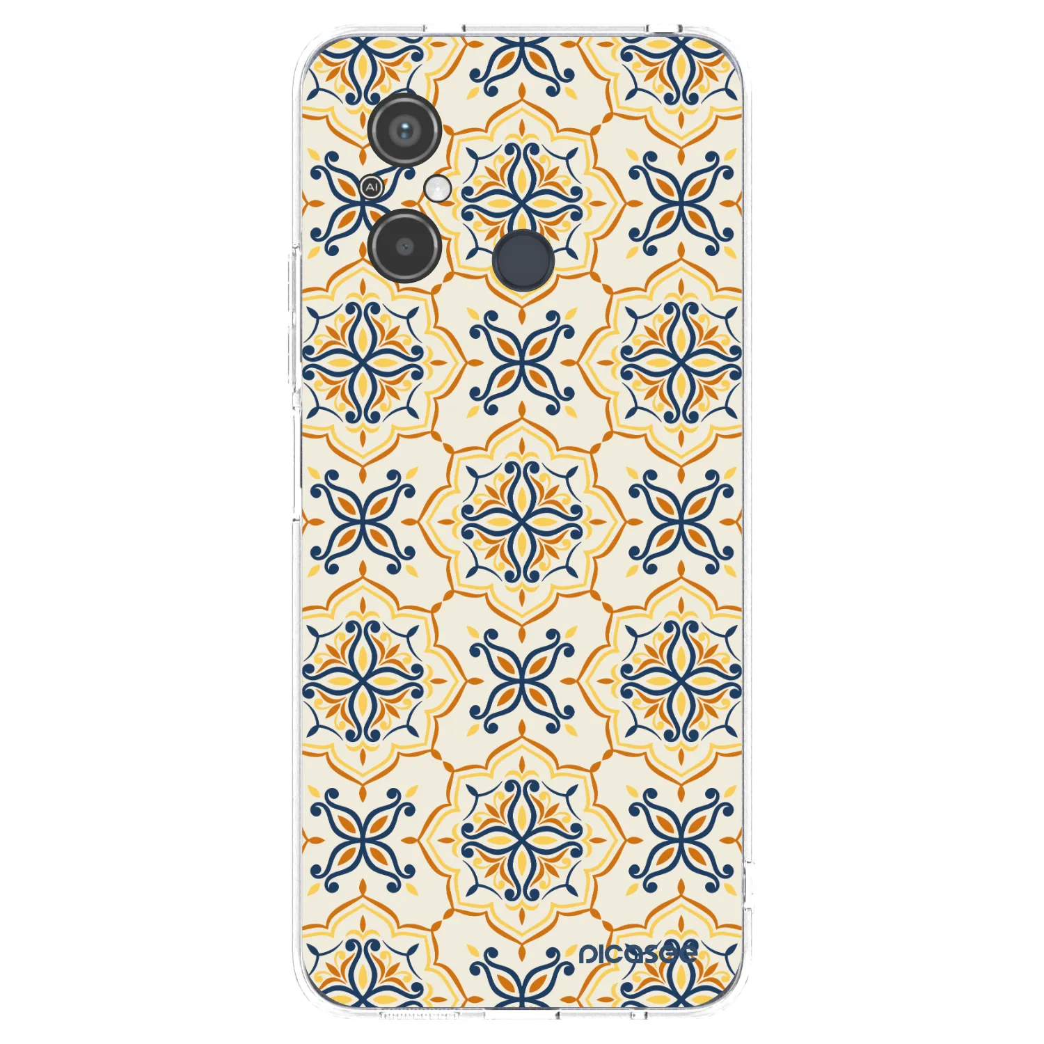 Picasee silikonový průhledný obal pro Xiaomi Redmi 12C - Majolica
