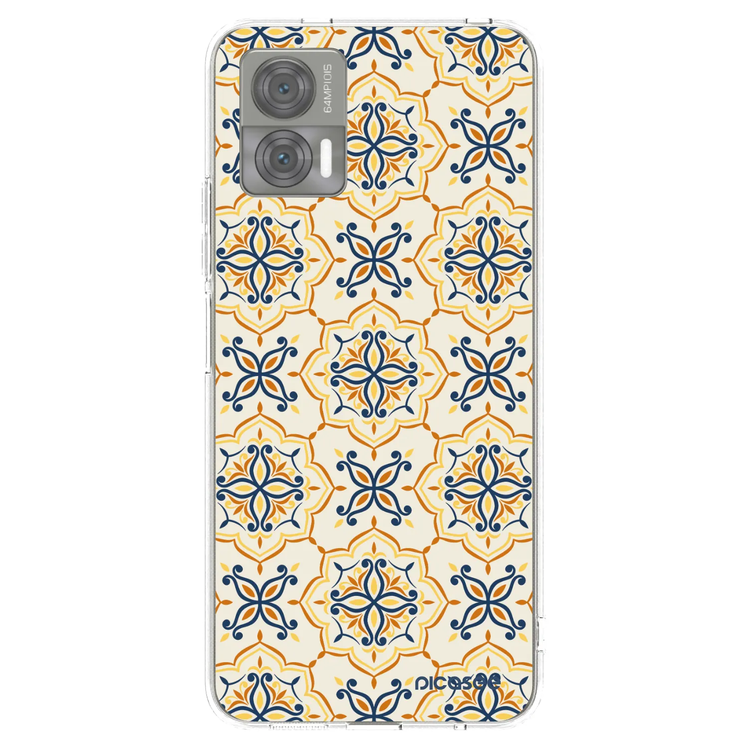 Picasee silikonový průhledný obal pro Motorola Edge 30 Neo - Majolica