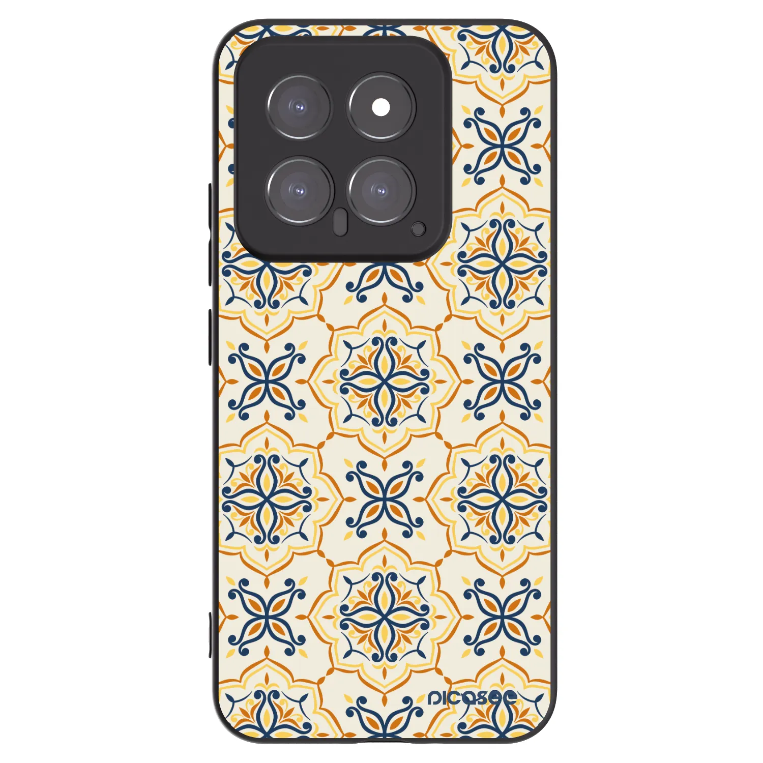 Picasee silikonový černý obal pro Xiaomi 14 - Majolica
