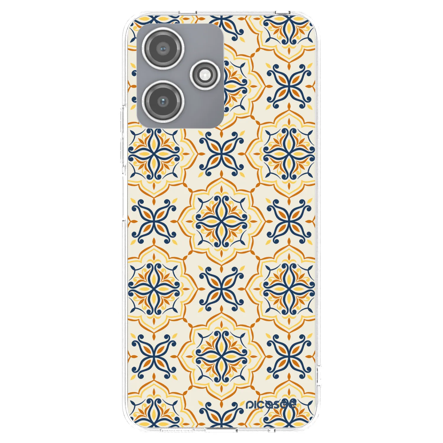 Picasee silikonový průhledný obal pro Xiaomi Redmi 12 5G - Majolica
