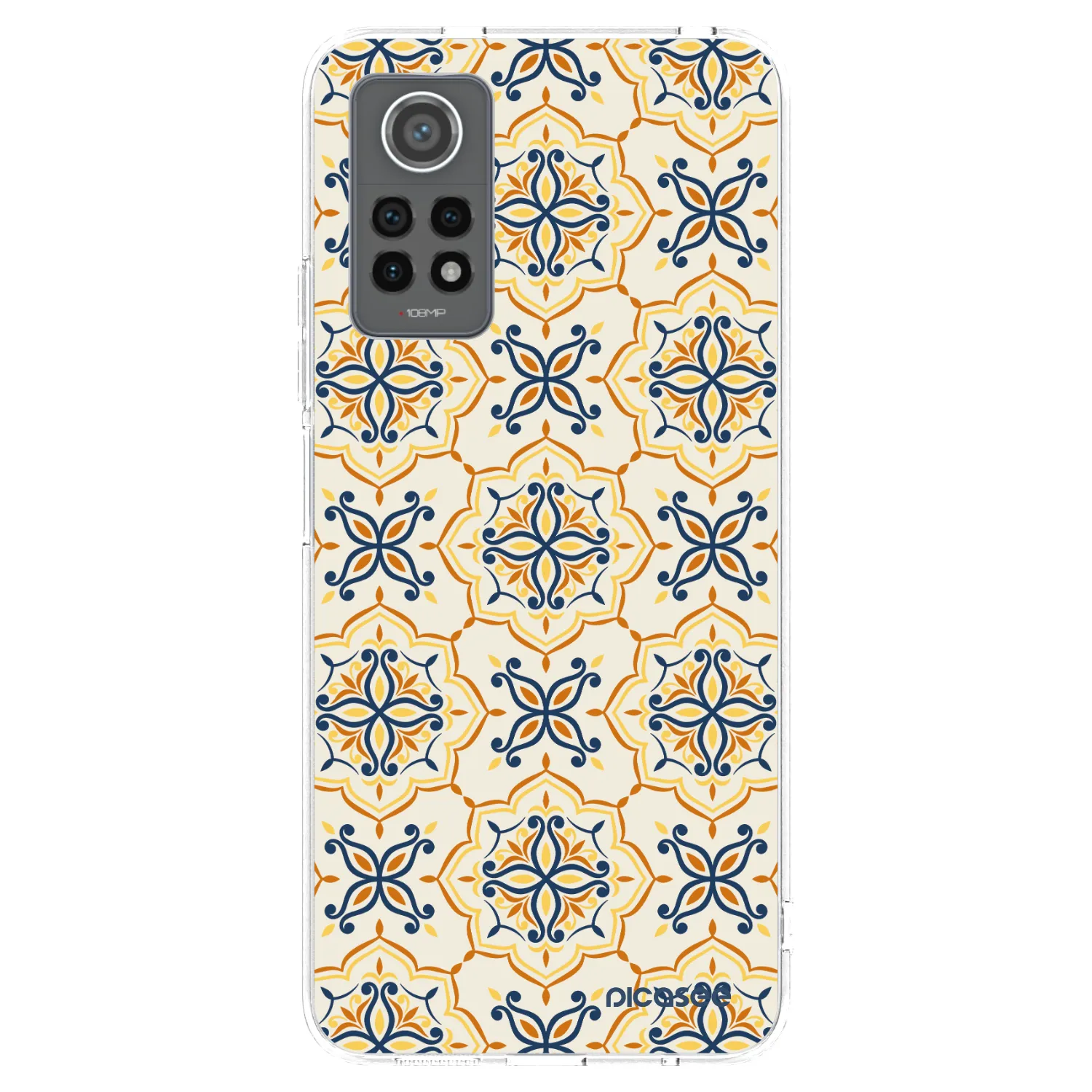 Picasee silikonový průhledný obal pro Xiaomi Redmi Note 12 Pro 4G - Majolica