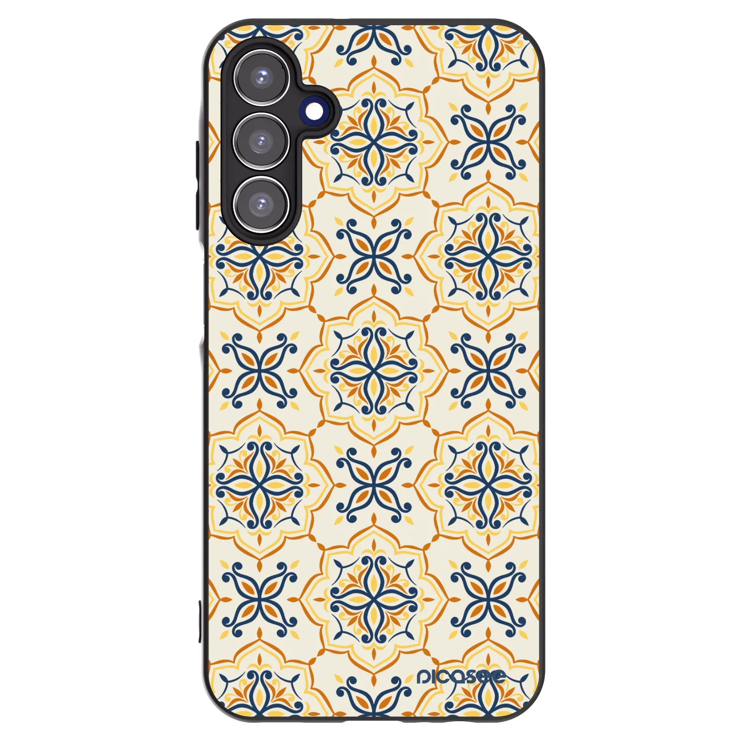 Picasee silikonový černý obal pro Samsung Galaxy A15 A156B 5G - Majolica