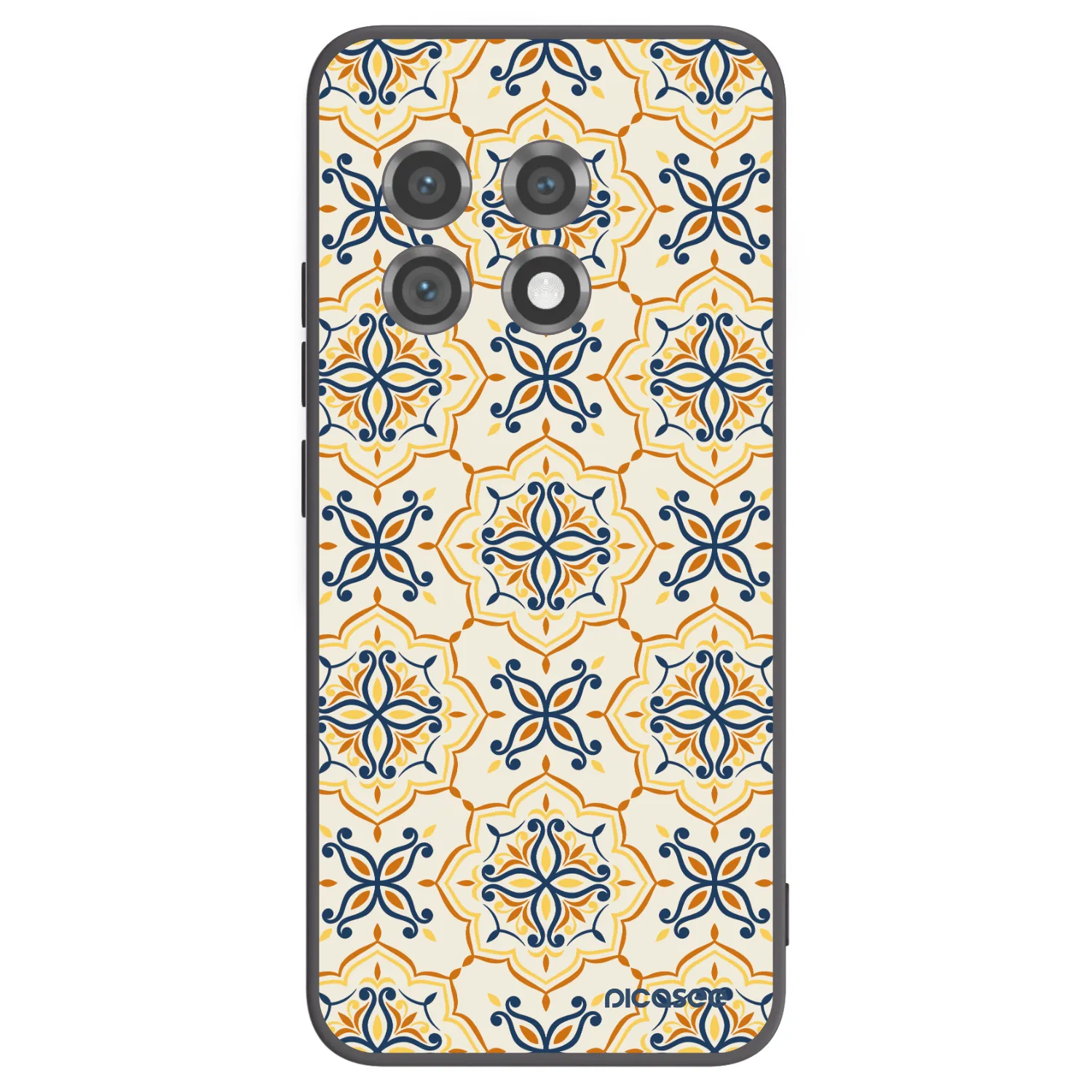 Picasee silikonový černý obal pro OnePlus 11 5G - Majolica