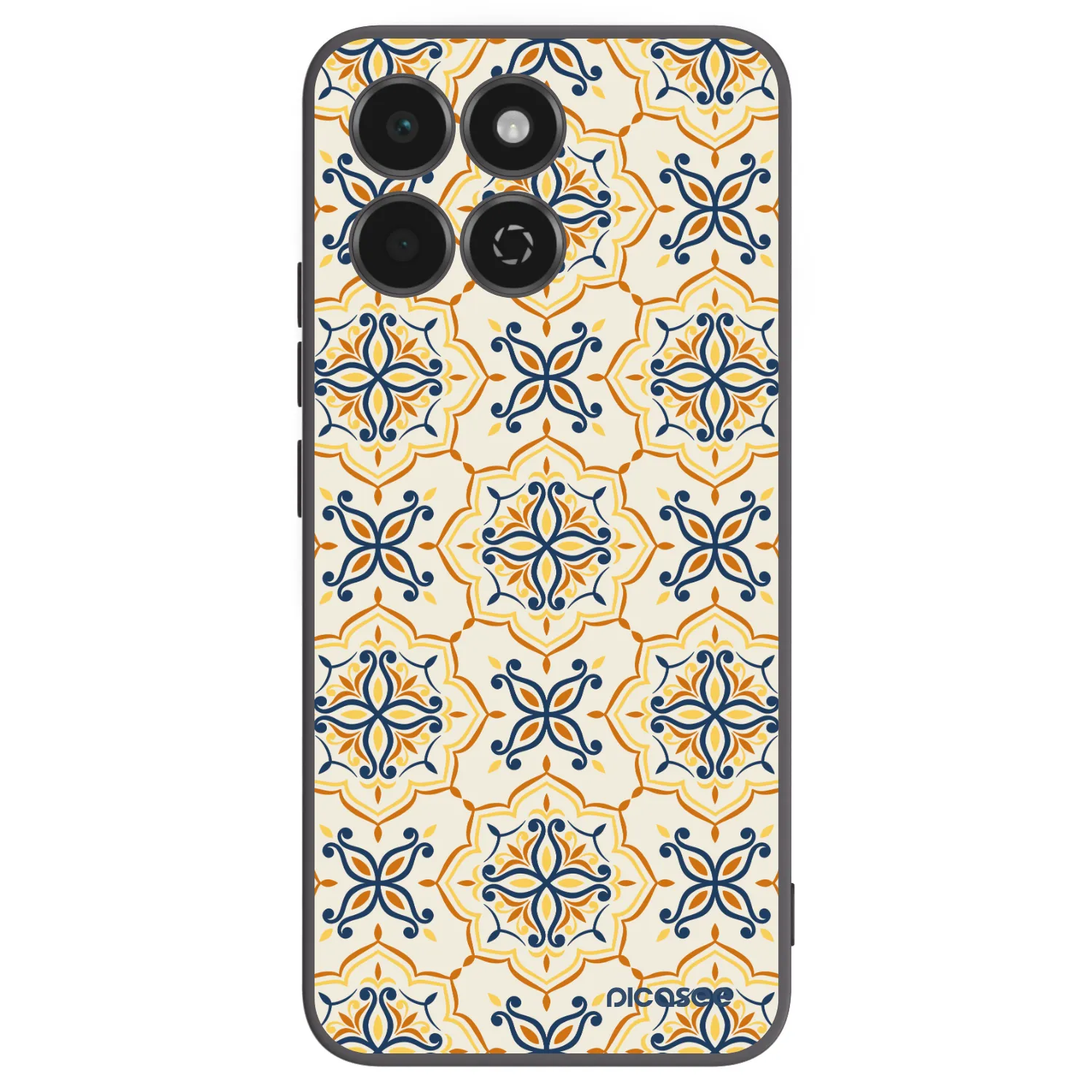 Picasee silikonový černý obal pro Honor 200 Smart 5G - Majolica
