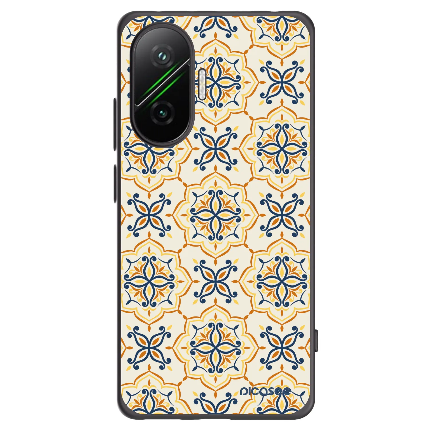 Picasee silikonový černý obal pro Xiaomi Poco F7 5G - Majolica