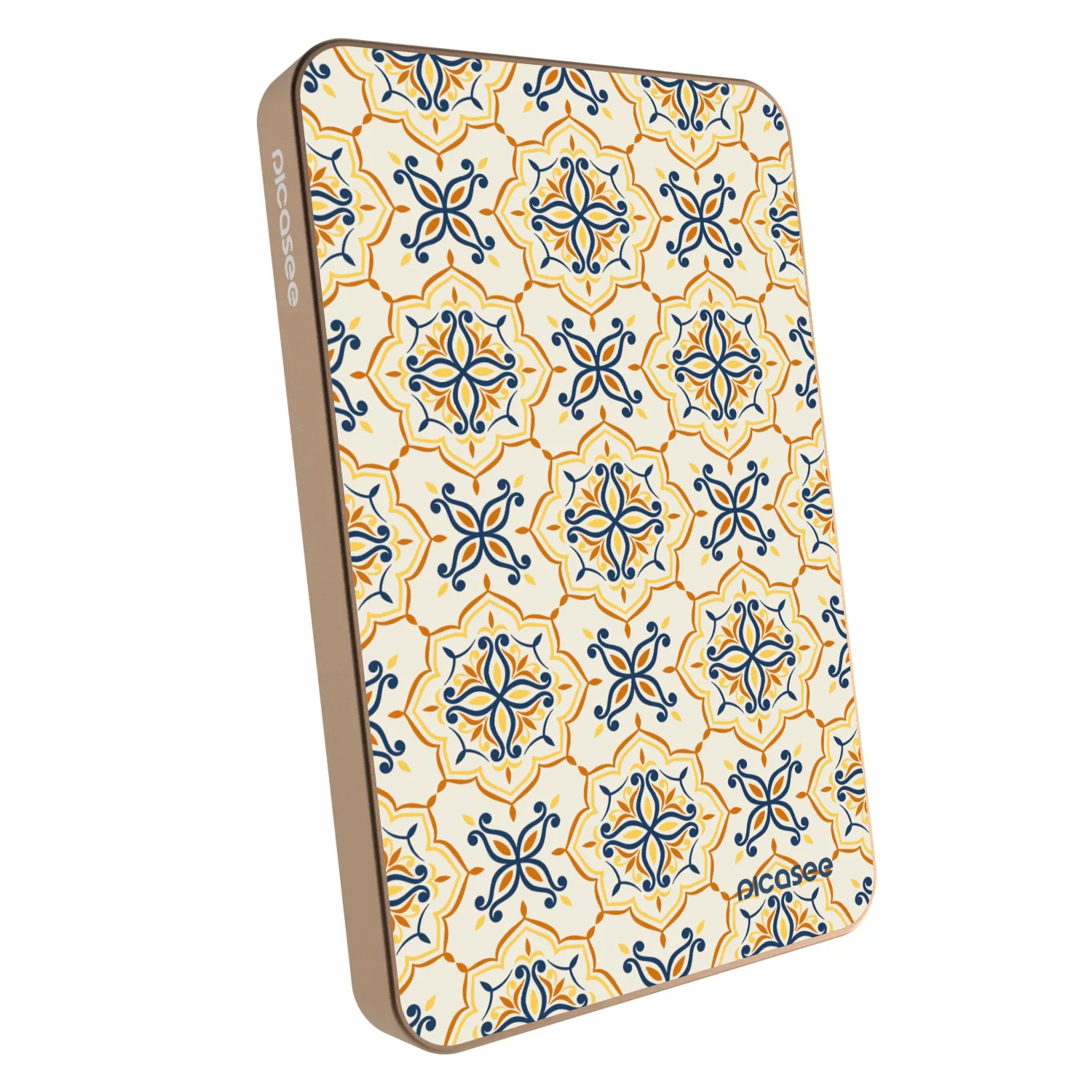 Picasee Powerbanka s MagSafe 5 000 mAh Zlatá - Majolica