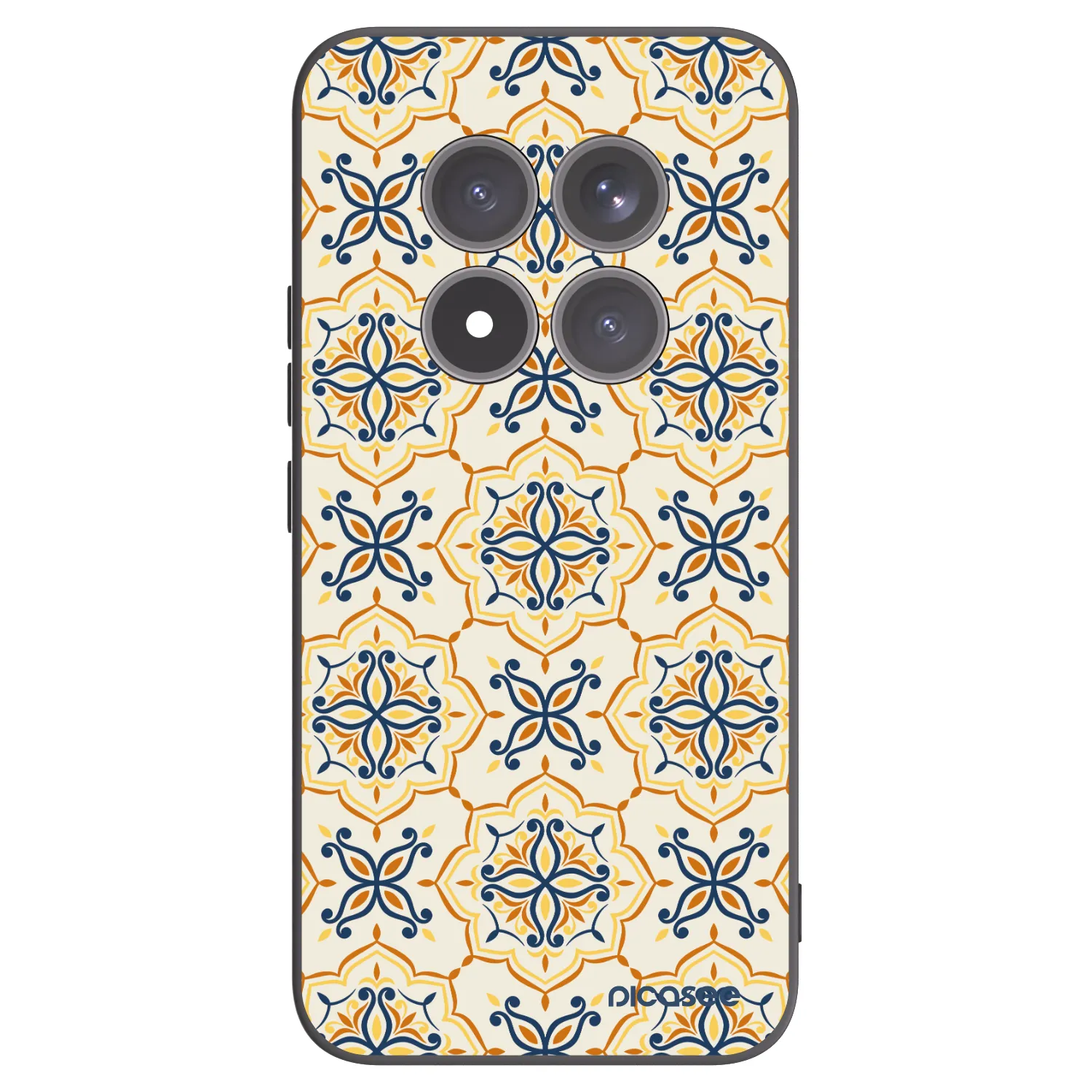 Picasee silikonový černý obal pro Xiaomi Redmi Note 15 Pro+ - Majolica
