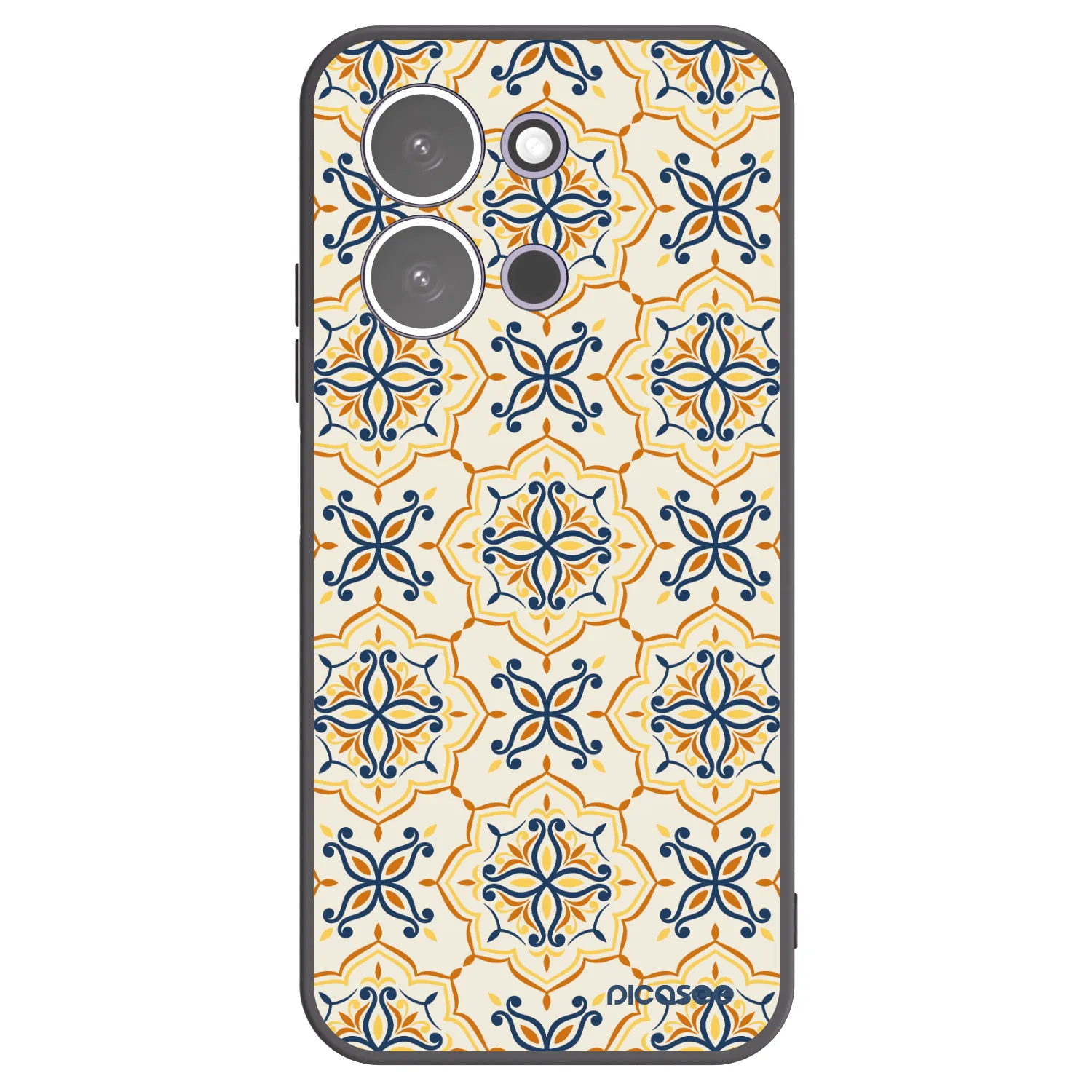 Picasee silikonový černý obal pro Xiaomi Redmi 15C 5G - Majolica