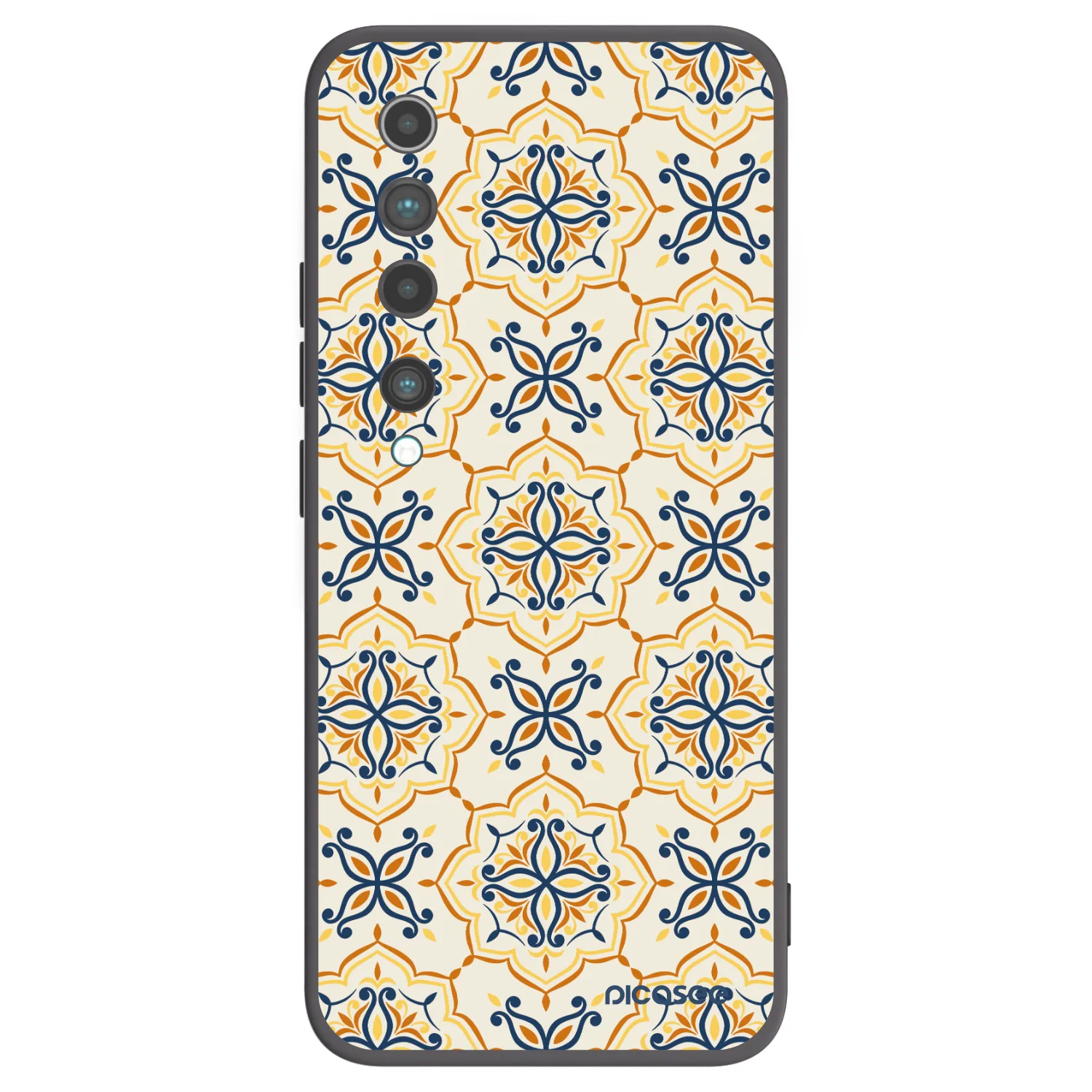 Picasee silikonový černý obal pro Xiaomi Mi 10 - Majolica