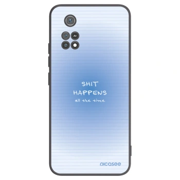Picasee silikonový černý obal pro Xiaomi Poco M4 Pro - Oops Memo