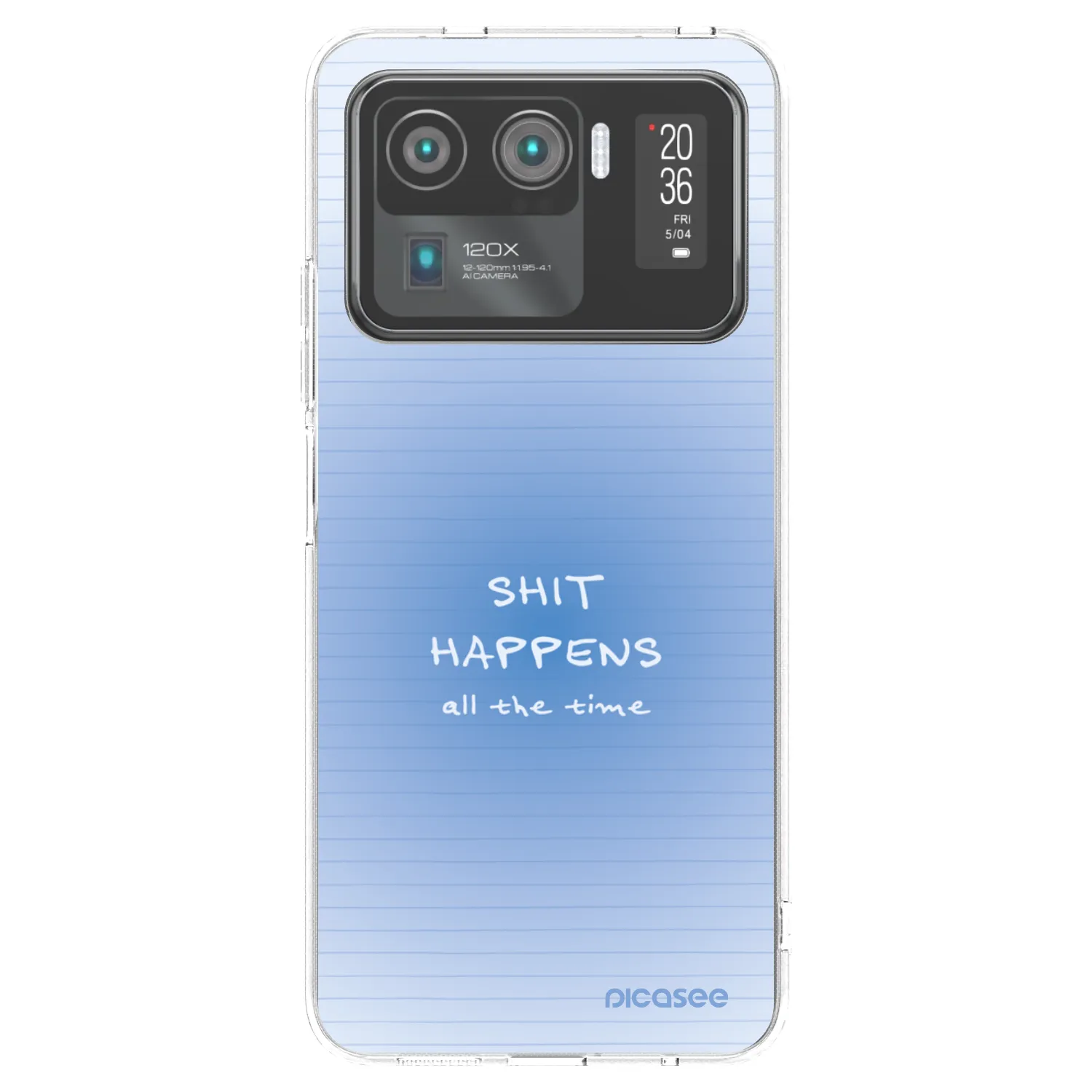 Picasee silikonový průhledný obal pro Xiaomi Mi 11 Ultra - Oops Memo