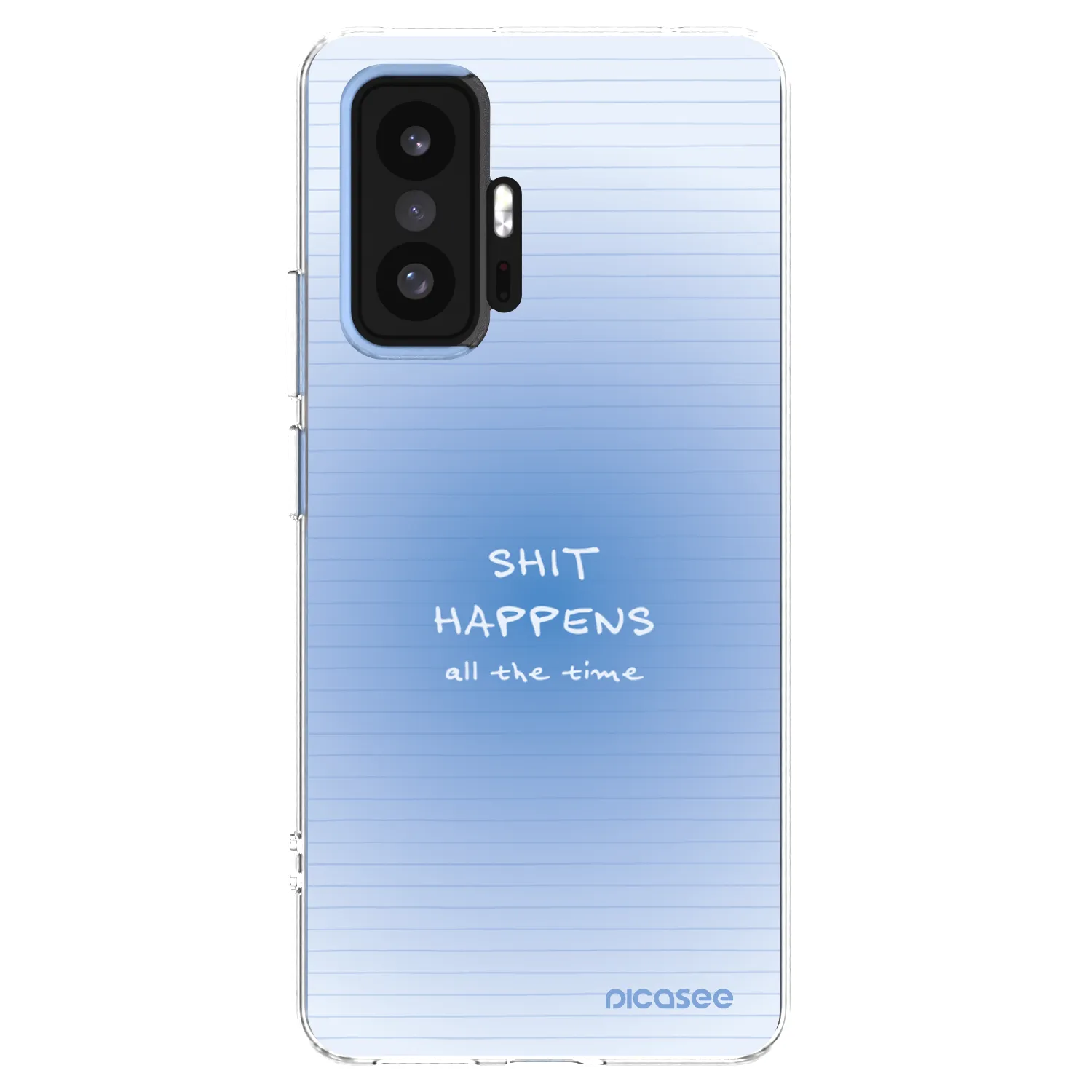 Picasee silikonový průhledný obal pro Xiaomi 11T Pro - Oops Memo