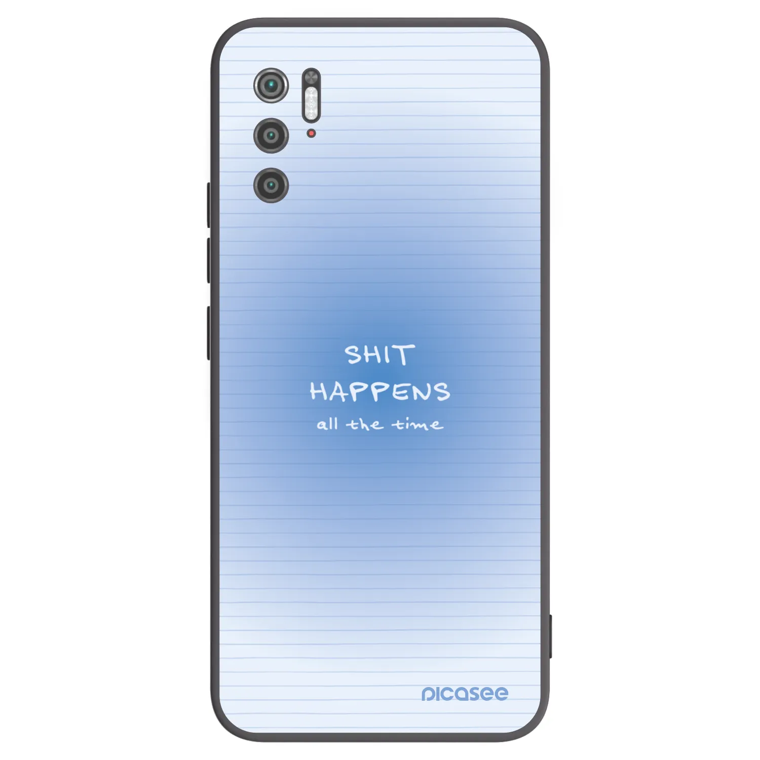 Picasee silikonový černý obal pro Xiaomi Poco M3 Pro 5G - Oops Memo