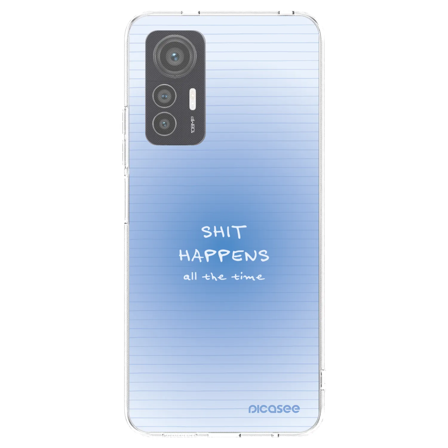 Picasee silikonový průhledný obal pro Xiaomi 12 Lite - Oops Memo