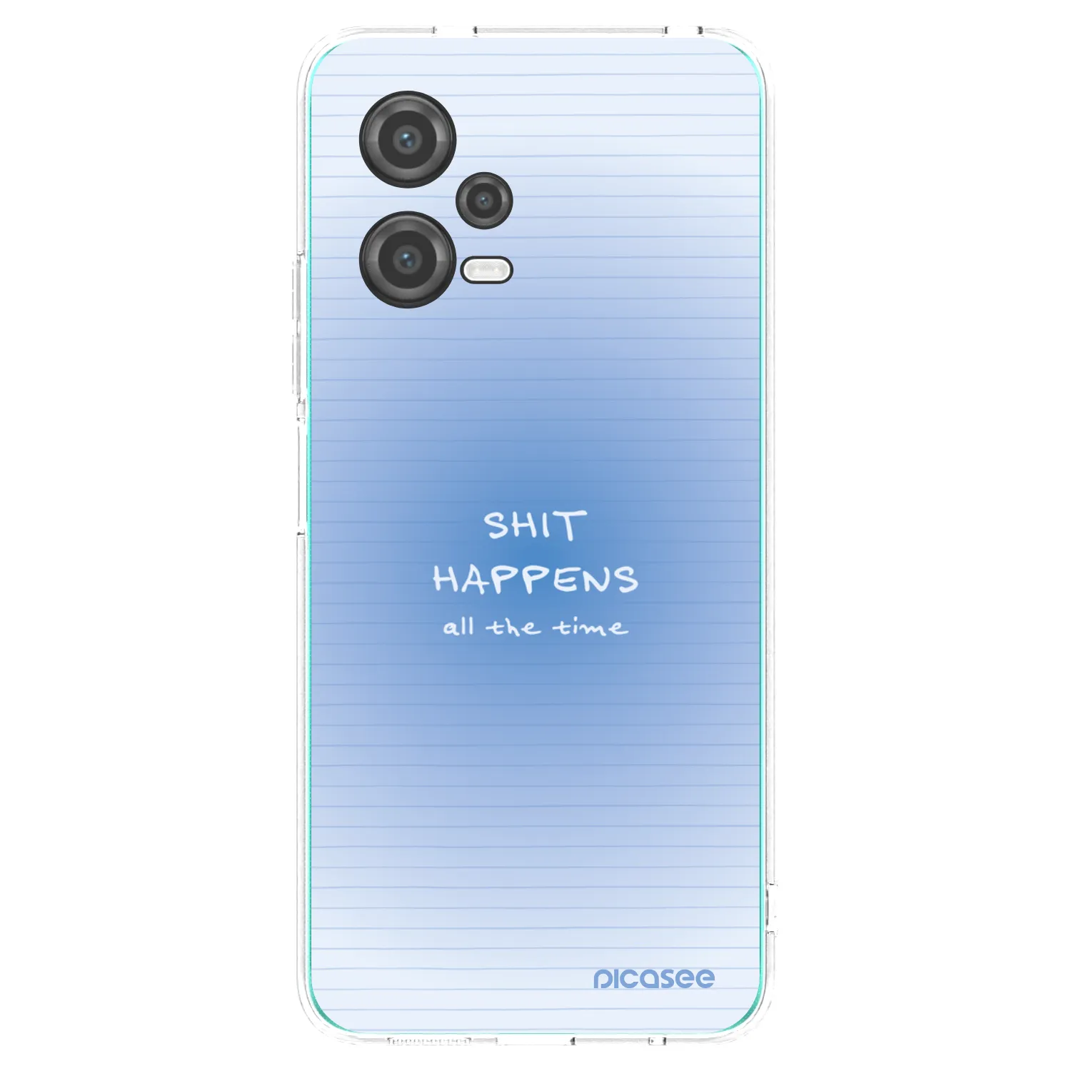 Picasee silikonový průhledný obal pro Xiaomi Poco X5 - Oops Memo