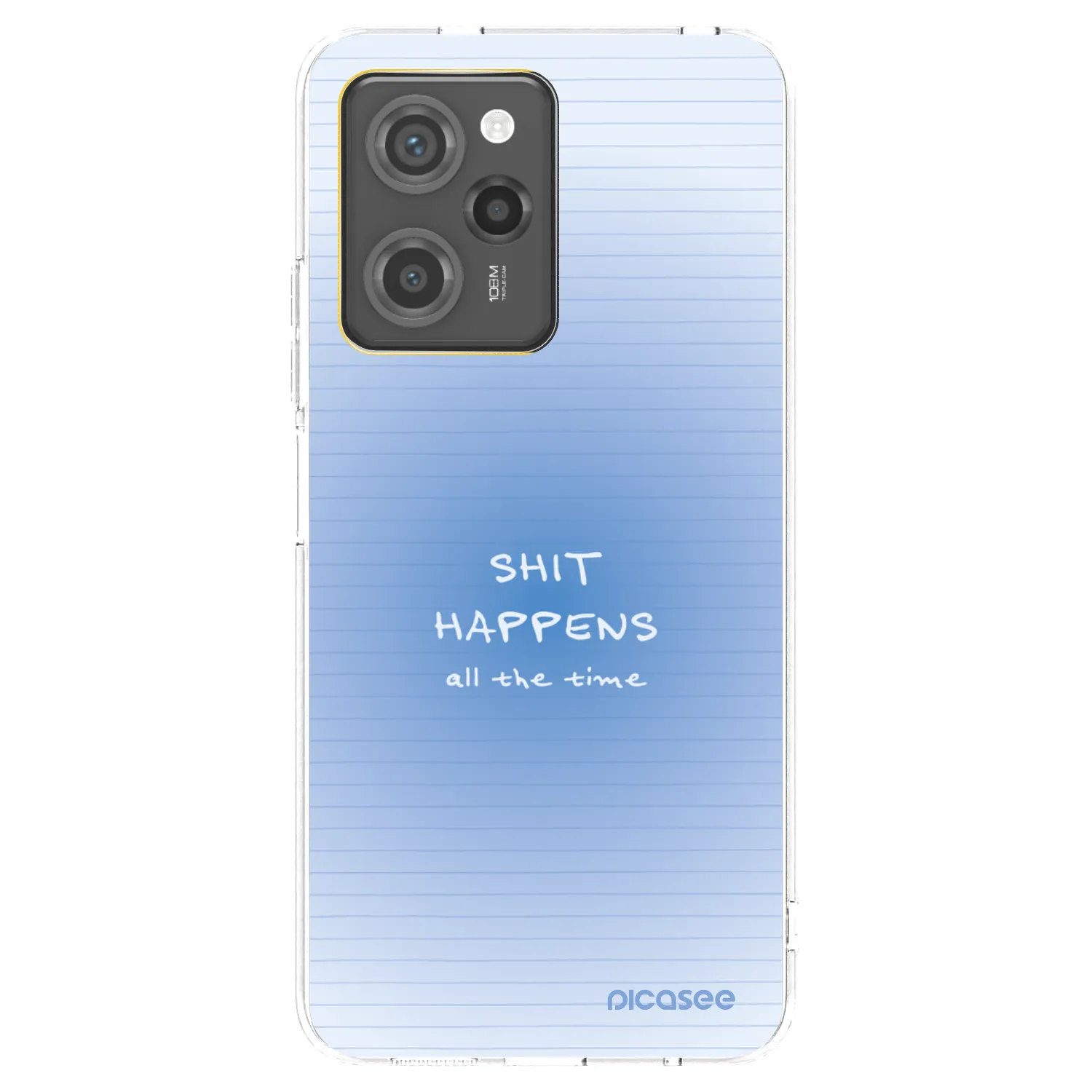 Picasee silikonový černý obal pro Xiaomi Poco X5 Pro - Oops Memo
