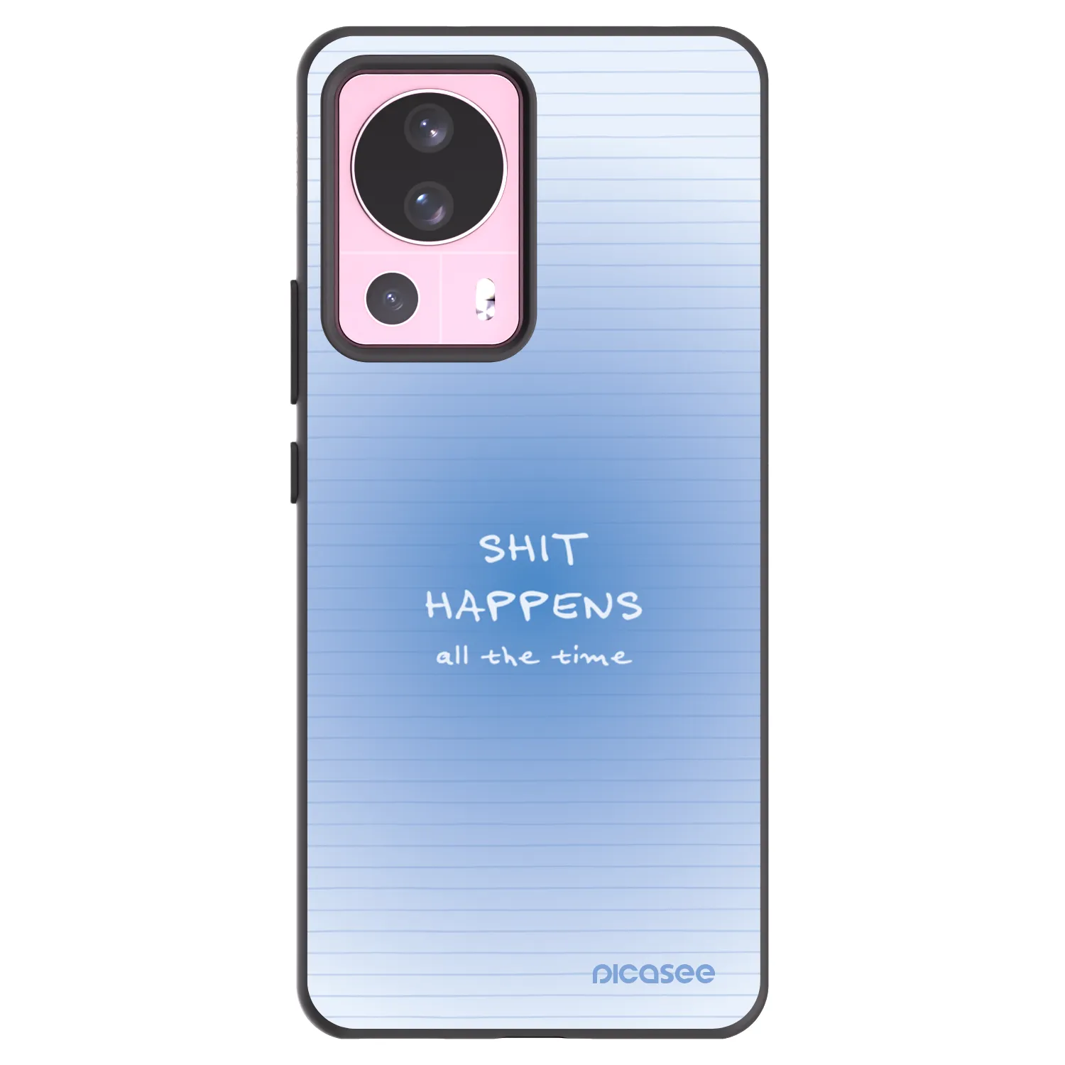 Picasee silikonový černý obal pro Xiaomi 13 Lite - Oops Memo