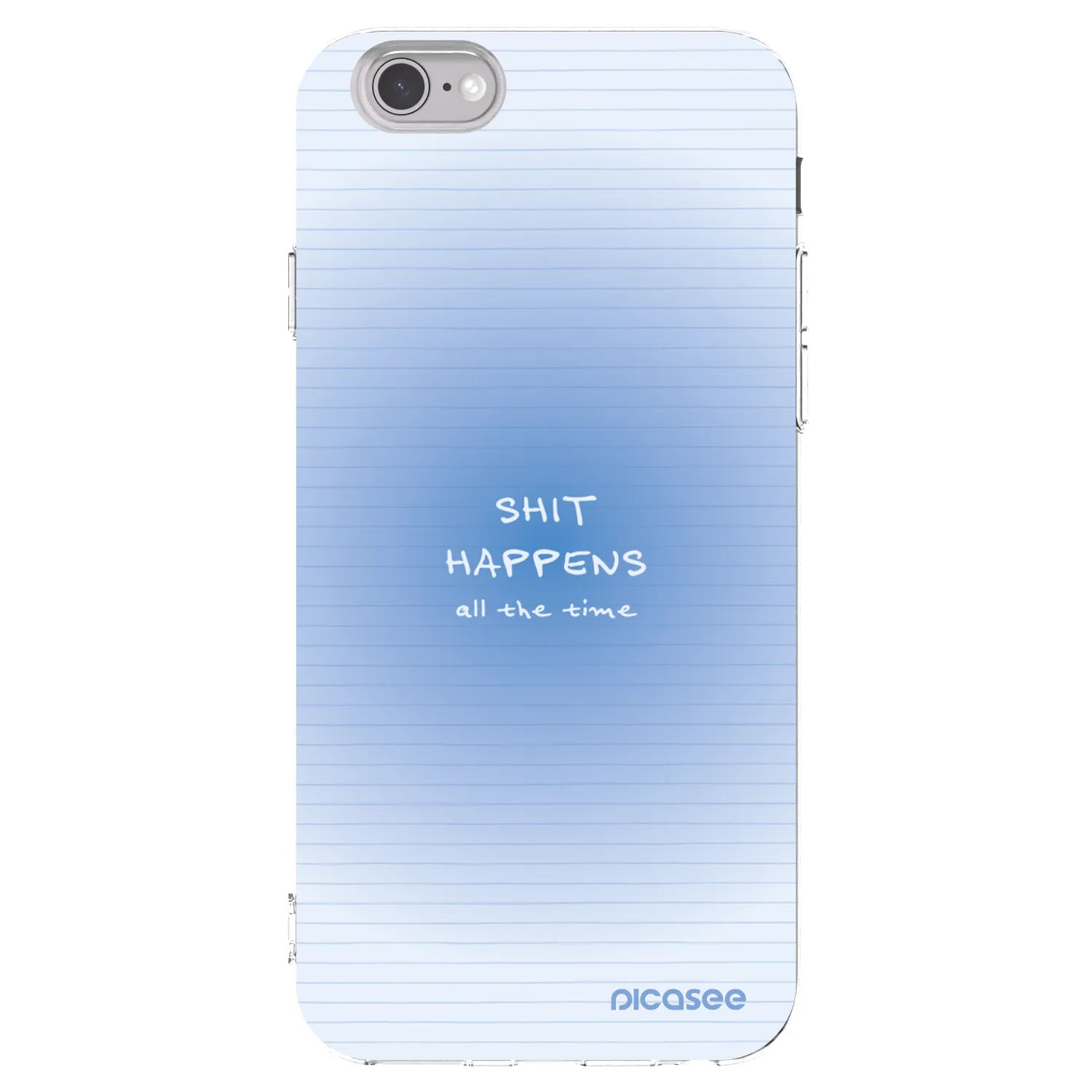 Picasee silikonový průhledný obal pro Apple iPhone 6/6S - Oops Memo