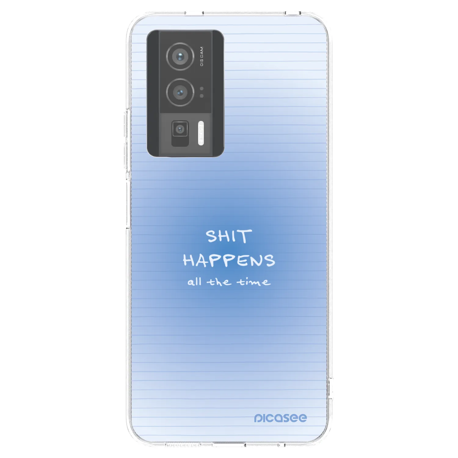 Picasee silikonový průhledný obal pro Xiaomi Poco F5 Pro 5G - Oops Memo