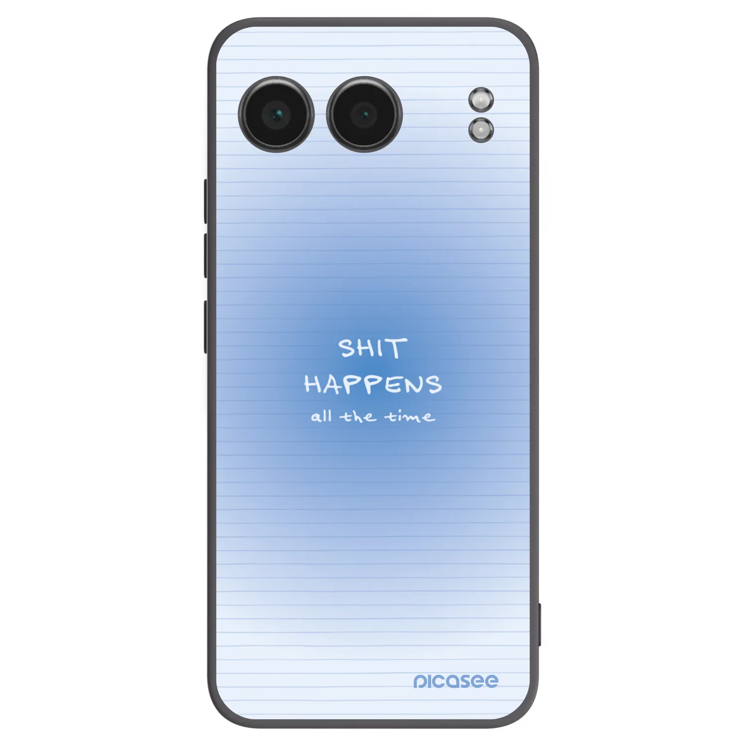 Picasee silikonový černý obal pro OnePlus Nord 4 - Oops Memo