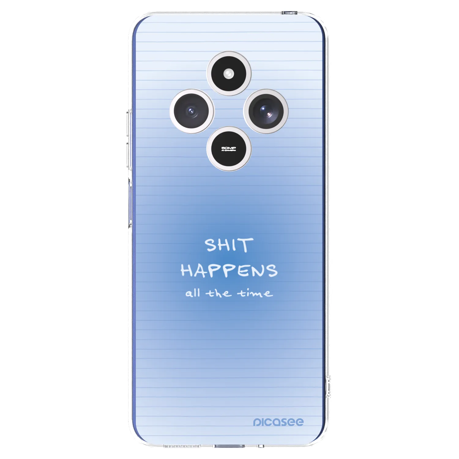 Picasee silikonový průhledný obal pro Xiaomi Redmi 14C - Oops Memo