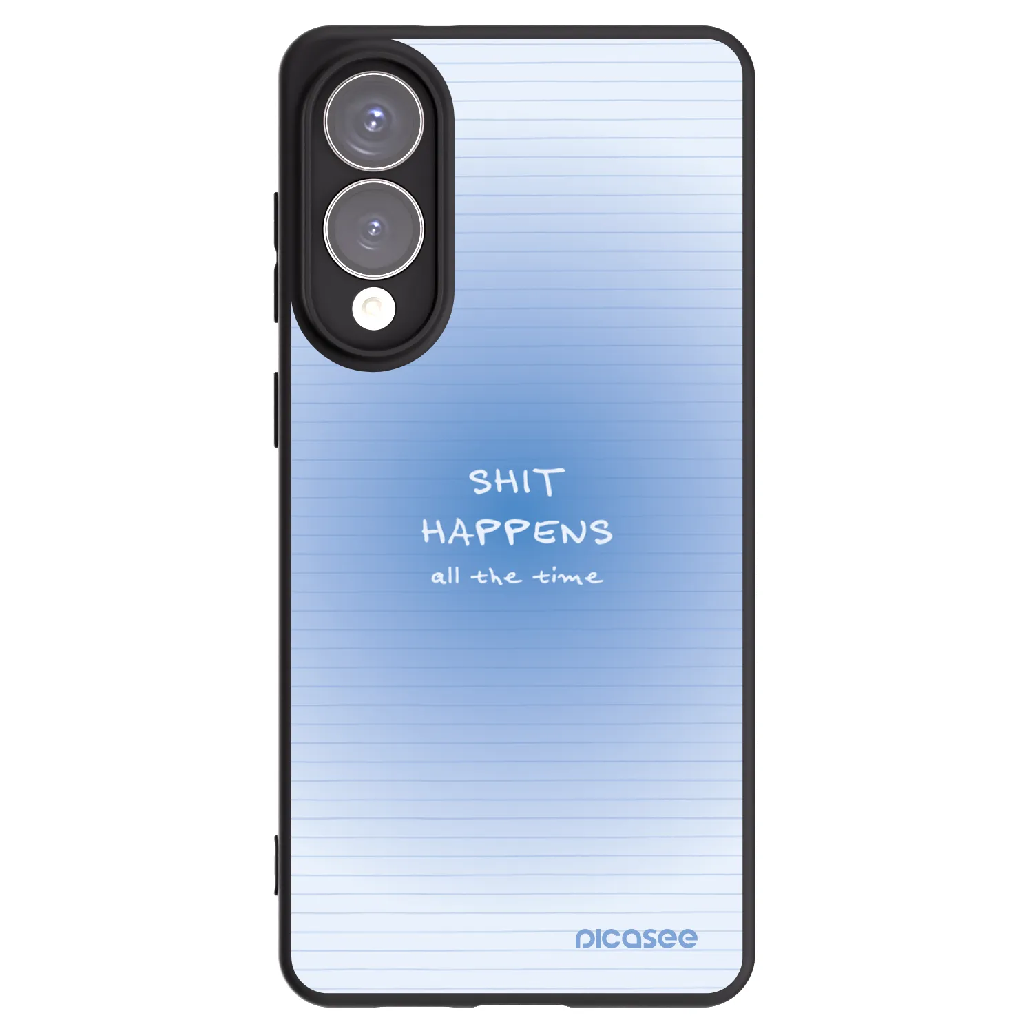 Picasee silikonový černý obal pro Samsung Galaxy S25 Edge 5G - Oops Memo