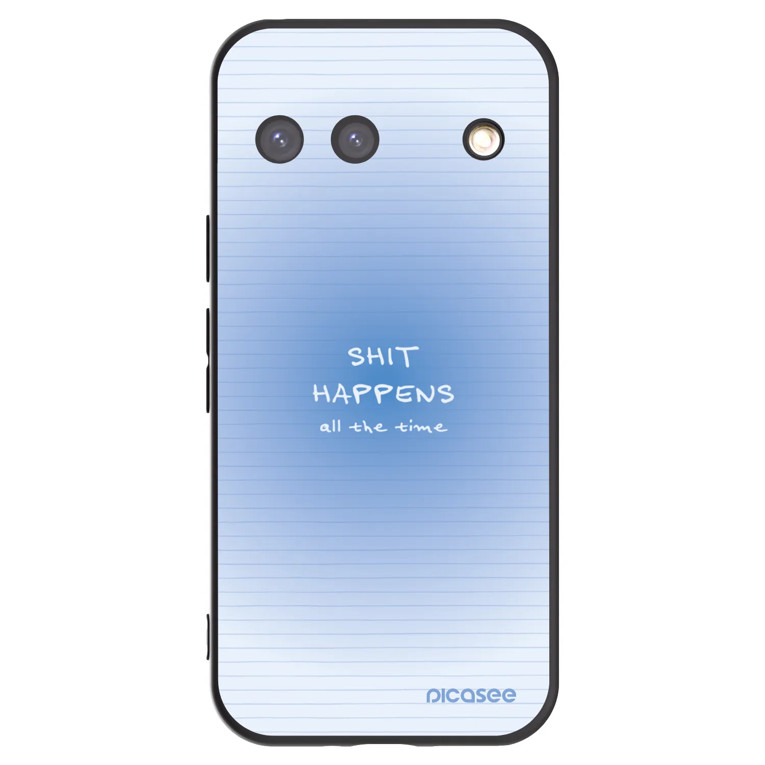 Picasee silikonový černý obal pro Google Pixel 9 - Oops Memo