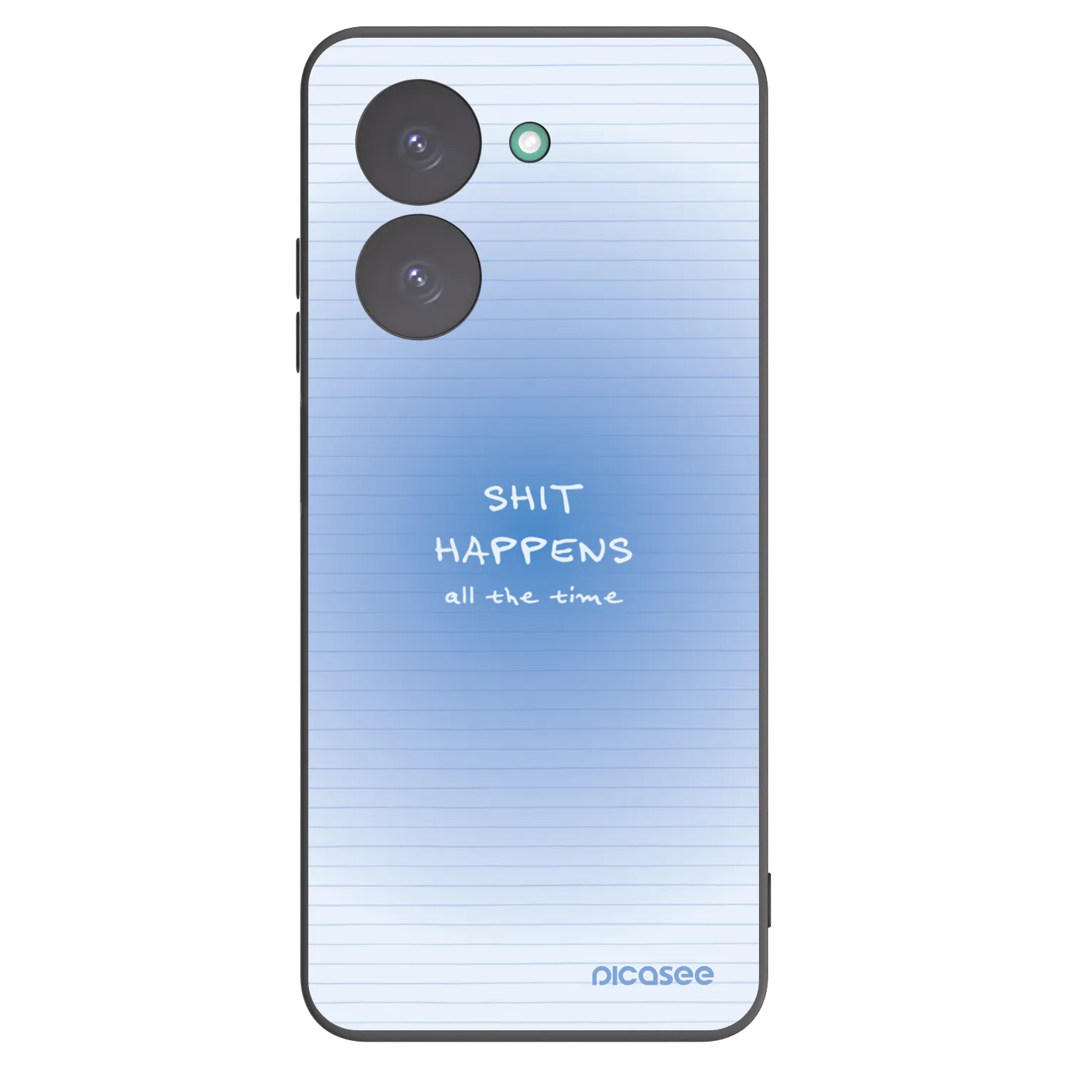 Picasee silikonový černý obal pro Xiaomi Redmi A5 - Oops Memo
