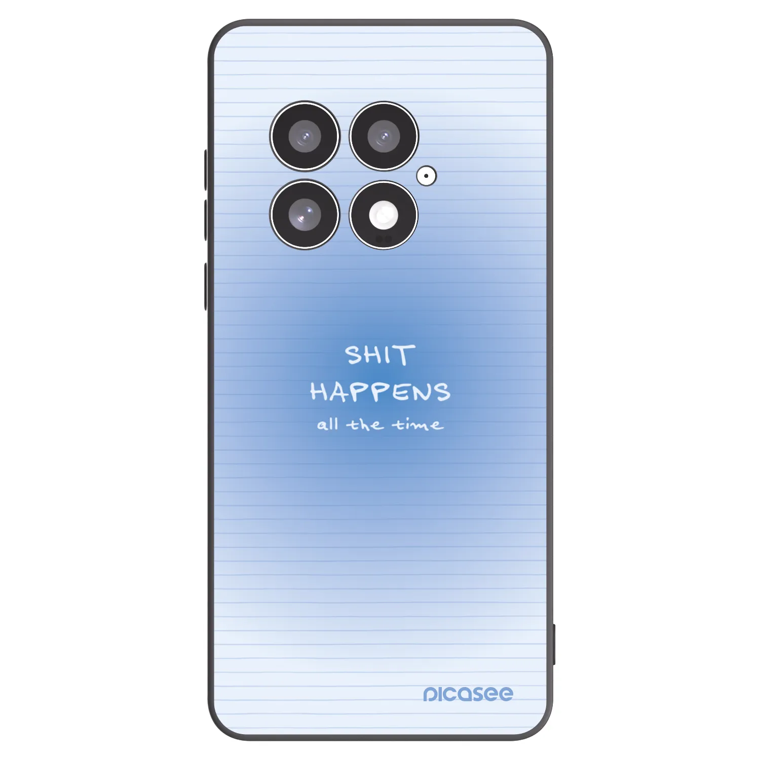 Picasee silikonový černý obal pro OnePlus 13 5G - Oops Memo