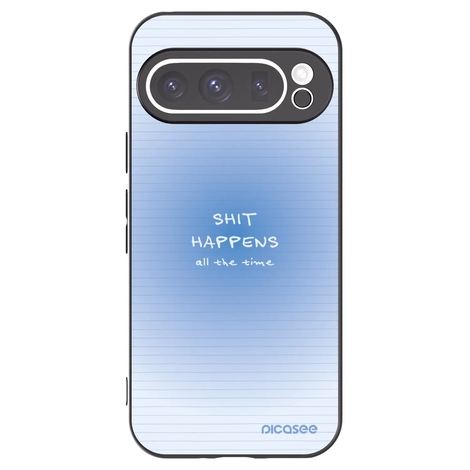 Picasee silikonový černý obal pro Google Pixel 9 Pro XL - Oops Memo