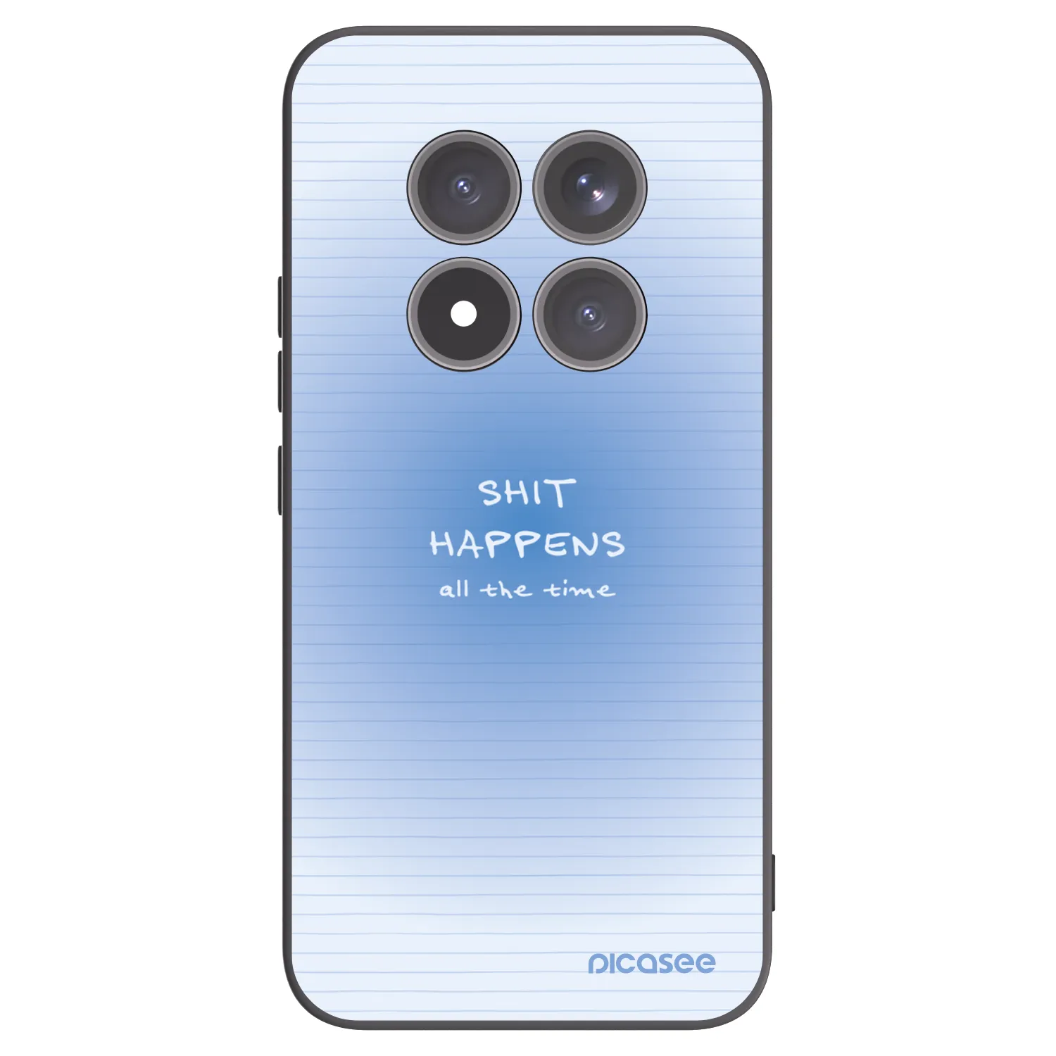 Picasee silikonový černý obal pro Xiaomi Redmi Note 15 Pro+ - Oops Memo