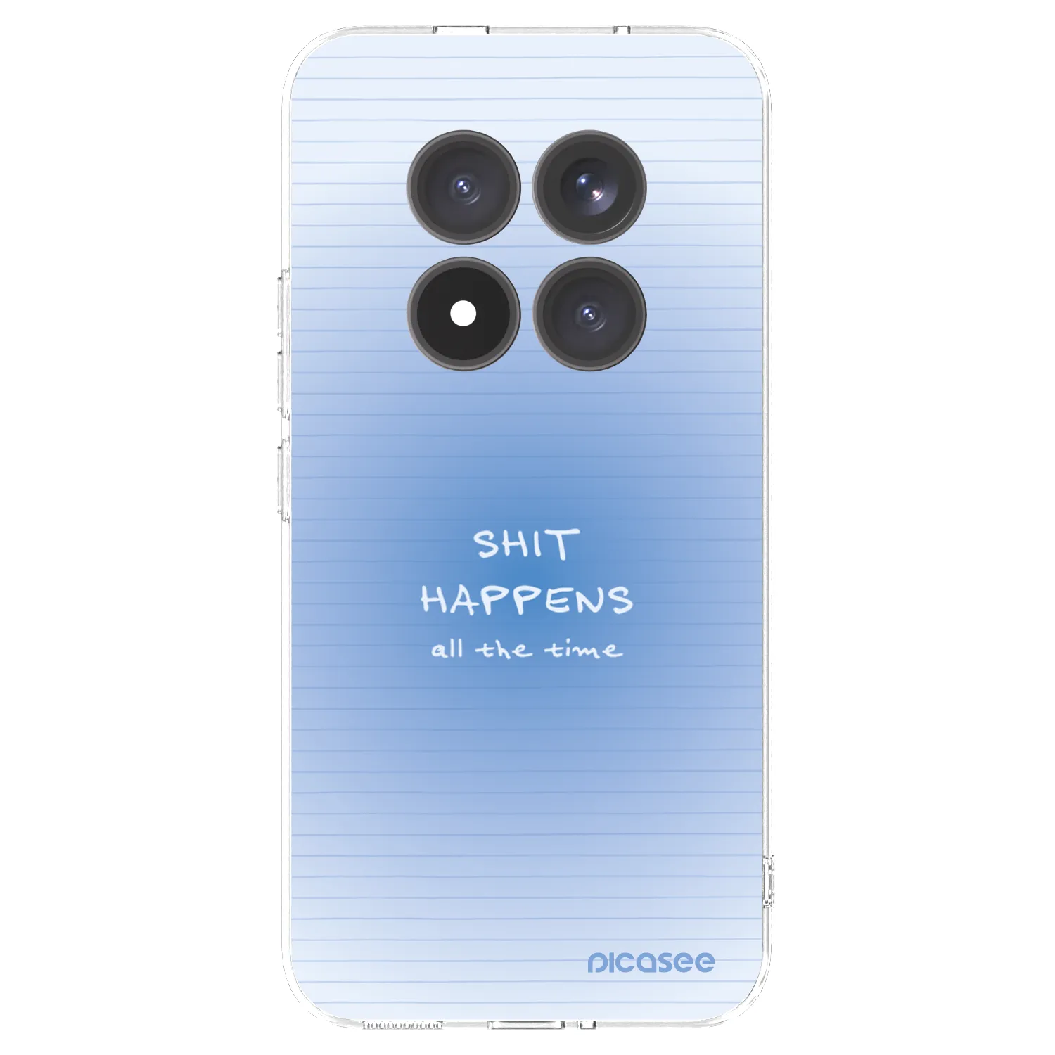Picasee silikonový průhledný obal pro Xiaomi Redmi Note 15 Pro+ - Oops Memo