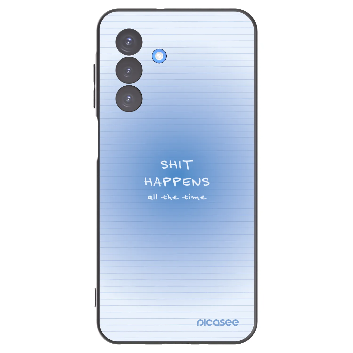 Picasee silikonový černý obal pro Samsung Galaxy A17 5G - Oops Memo