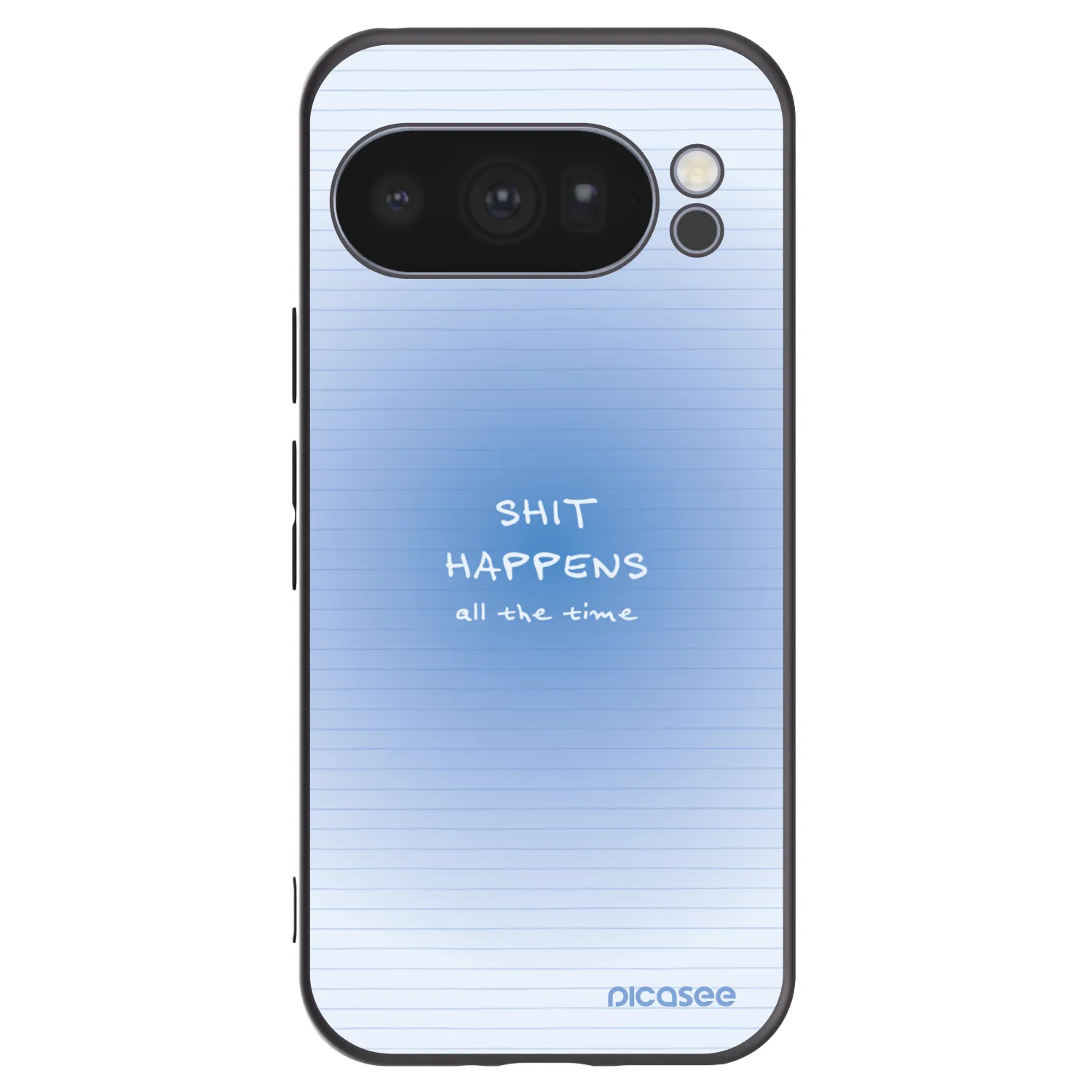 Picasee silikonový černý obal pro Google Pixel 10 Pro - Oops Memo