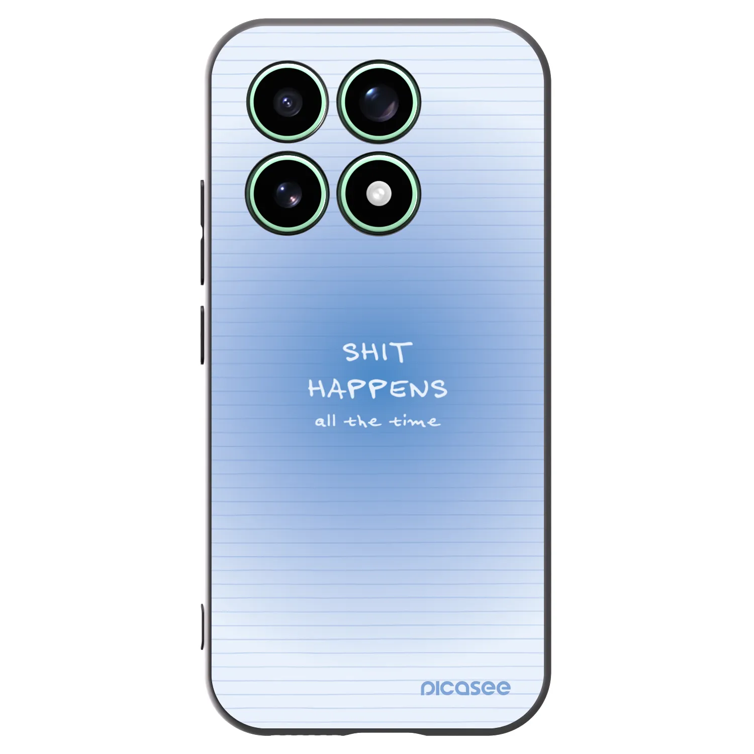 Picasee silikonový černý obal pro Xiaomi 17 - Oops Memo