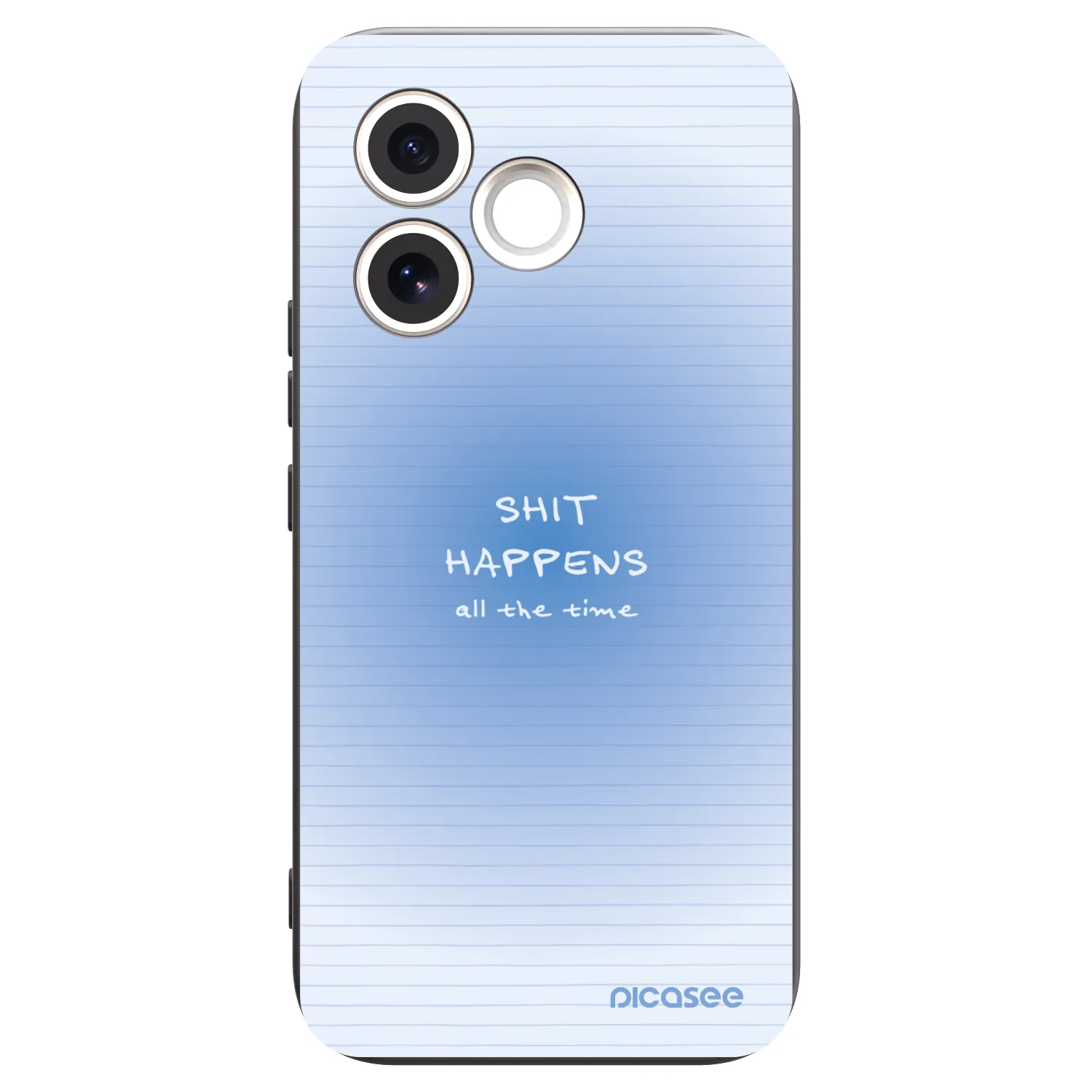 Picasee silikonový černý obal pro Honor 600 Lite - Oops Memo