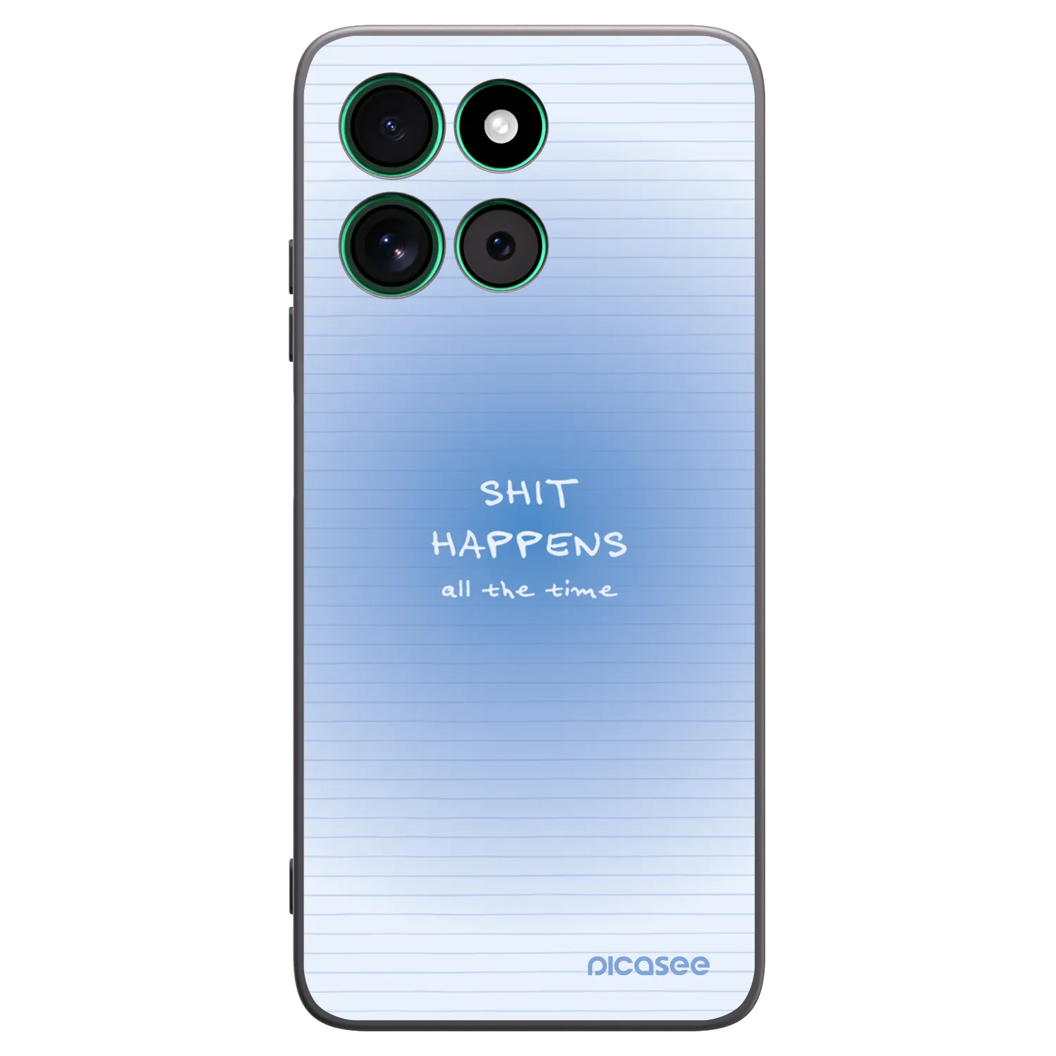 Picasee silikonový černý obal pro Motorola Moto G57 Power - Oops Memo