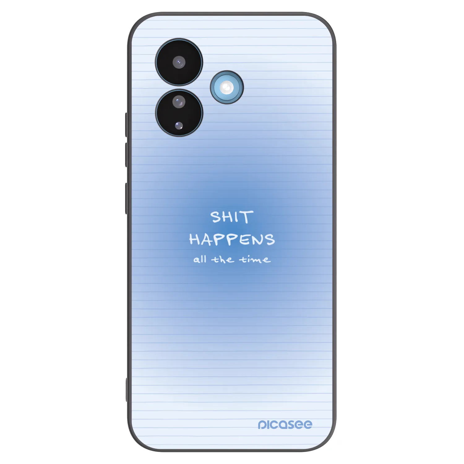 Picasee silikonový černý obal pro Xiaomi Redmi Note 17 Pro 5G - Oops Memo