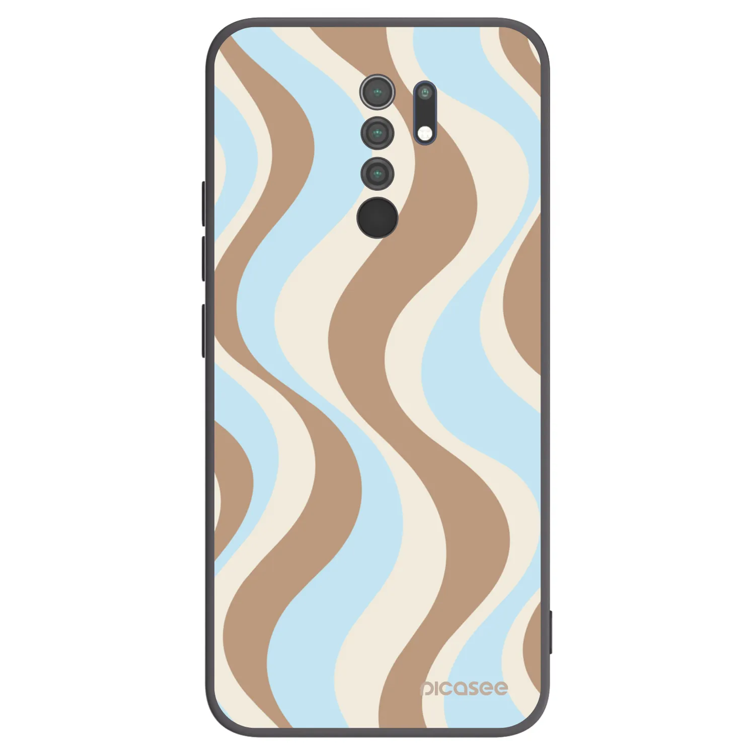 Picasee silikonový černý obal pro Xiaomi Redmi 9 - Abanico Days