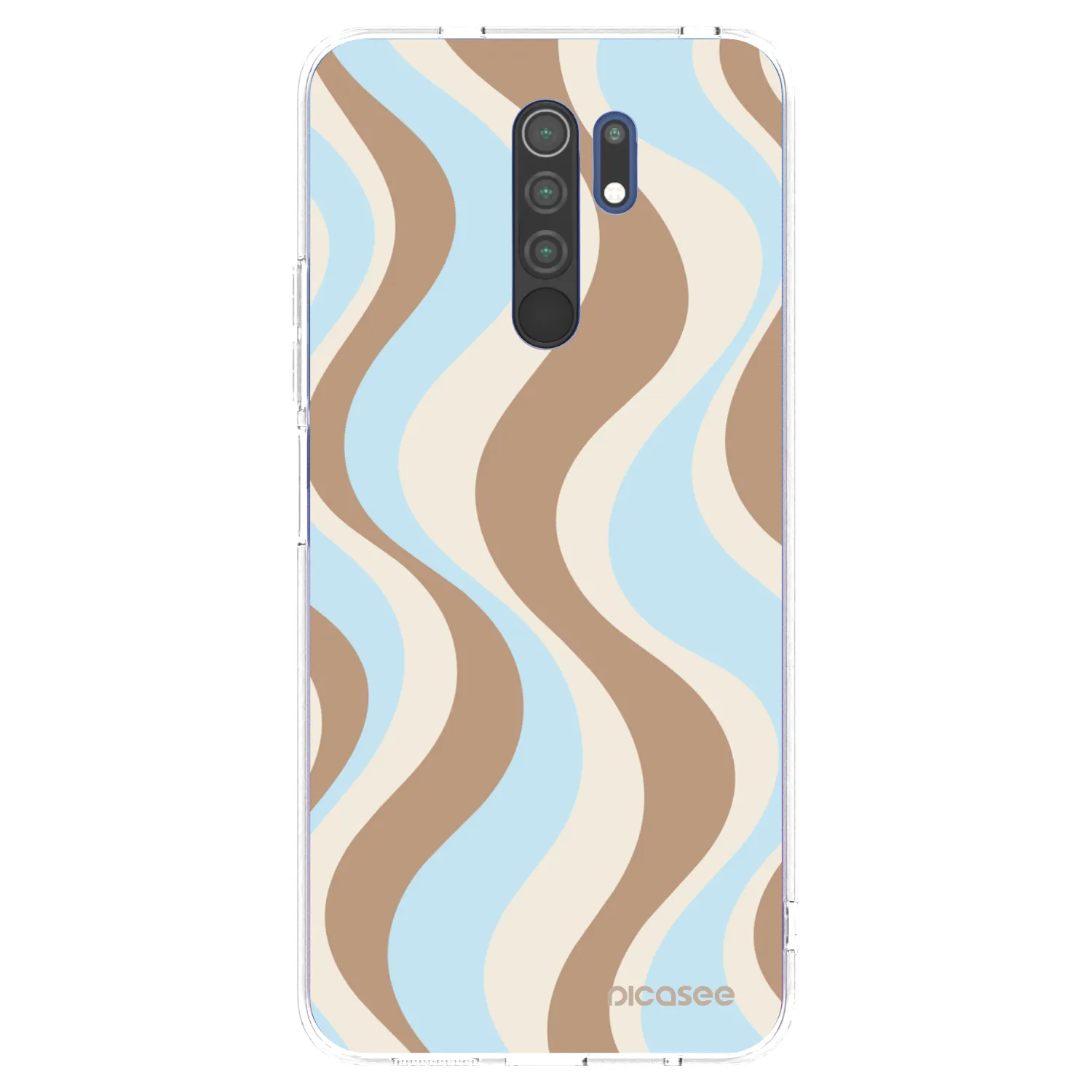 Picasee silikonový průhledný obal pro Xiaomi Redmi 9 - Abanico Days